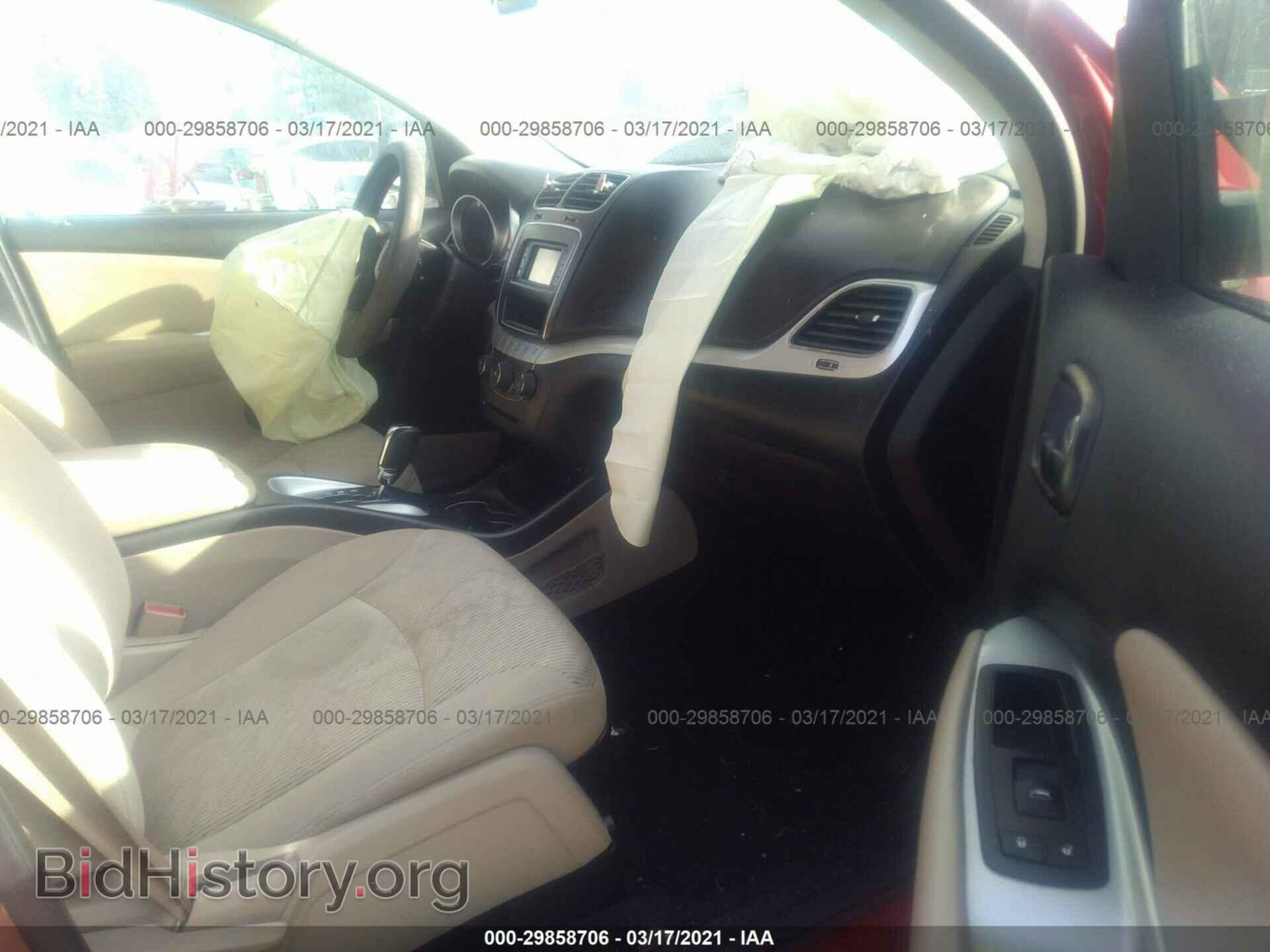 2016 DODGE JOURNEY - VIN: 3C4PDCAB8GT213733 - Фото 5