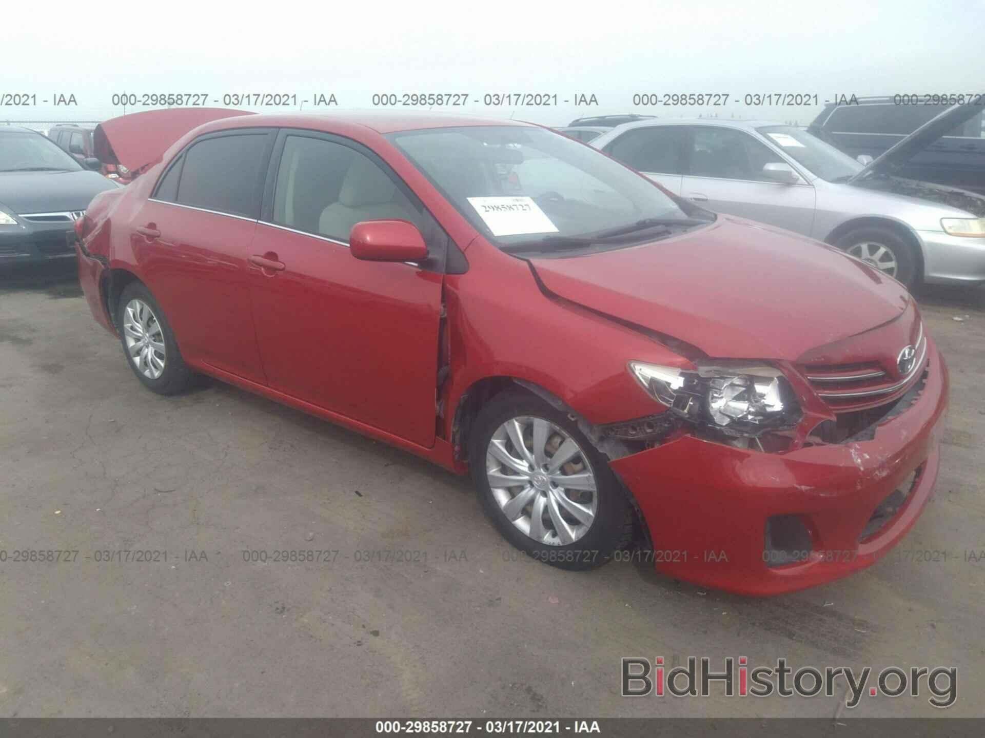 Photo JTDBU4EE2DJ114994 - TOYOTA COROLLA 2013