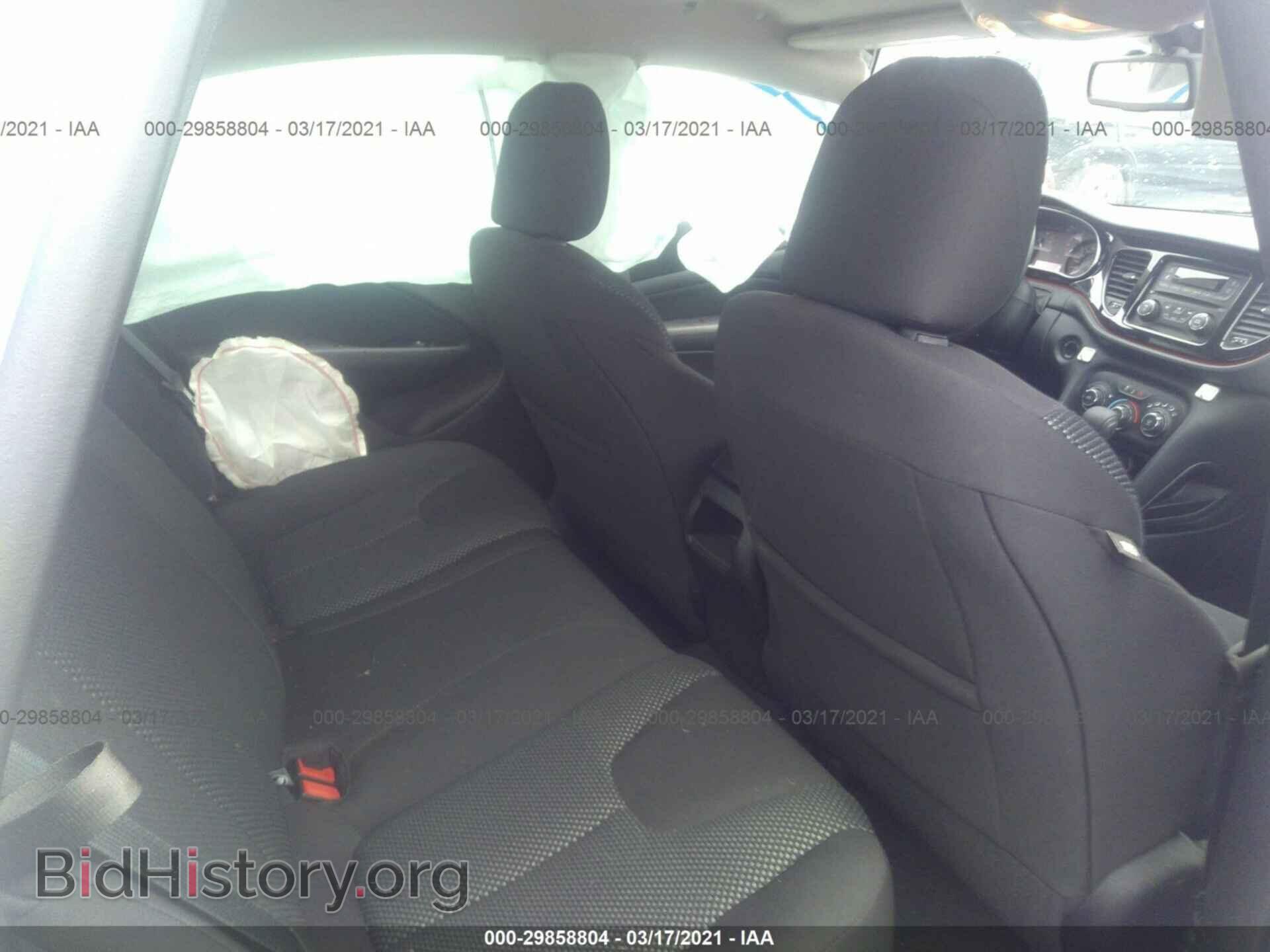2015 DODGE DART - VIN: 1C3CDFAA1FD375378 - Фото 8
