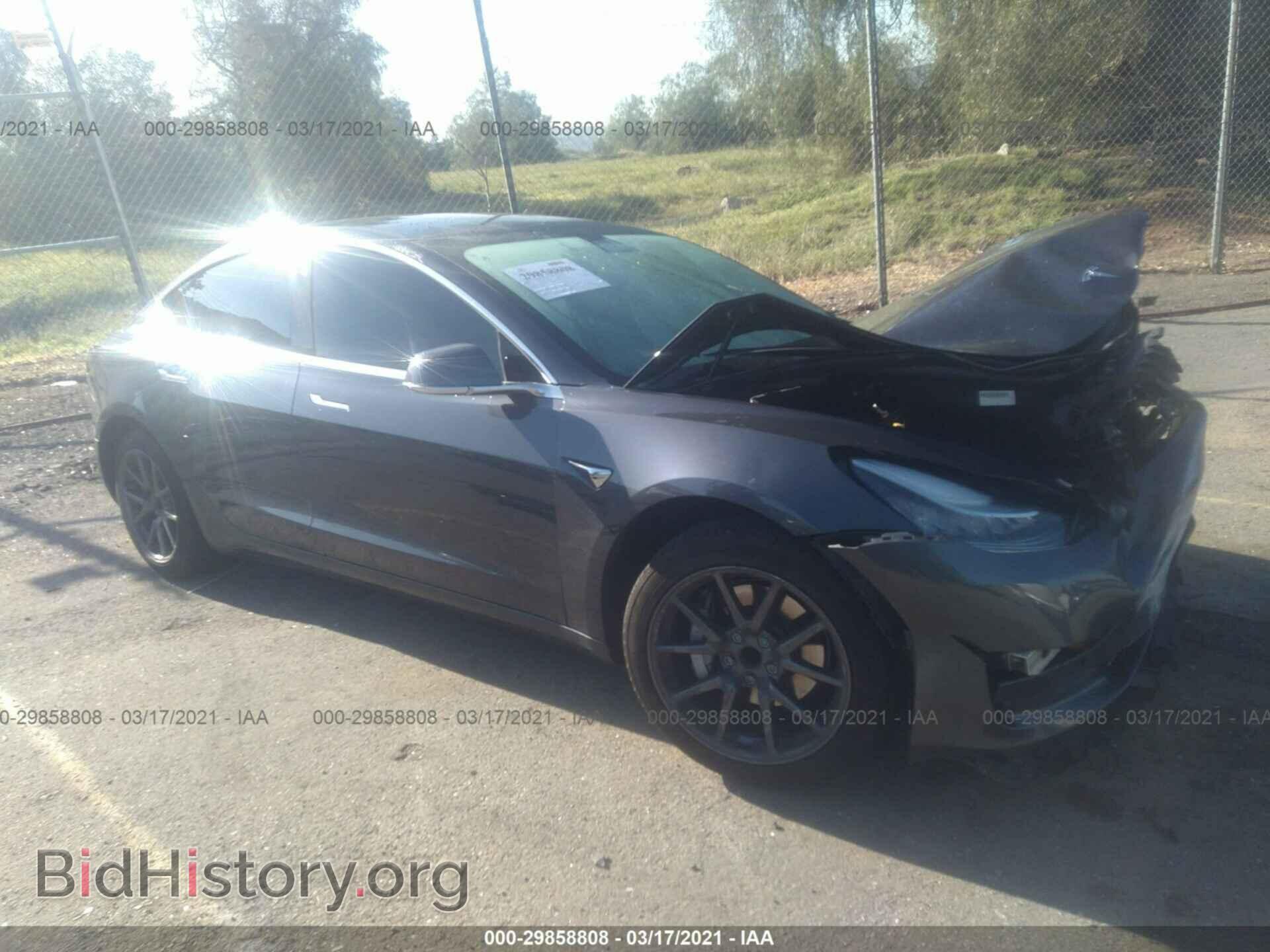 Photo 5YJ3E1EA2LF644076 - TESLA MODEL 3 2020