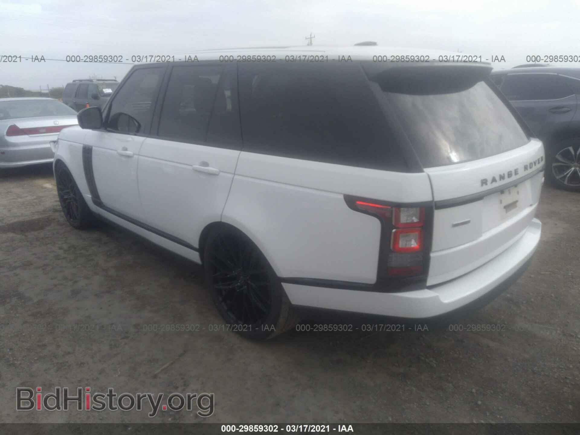 2014 LAND ROVER RANGE ROVER - VIN: SALGS2TF2EA187627 - Фото 3