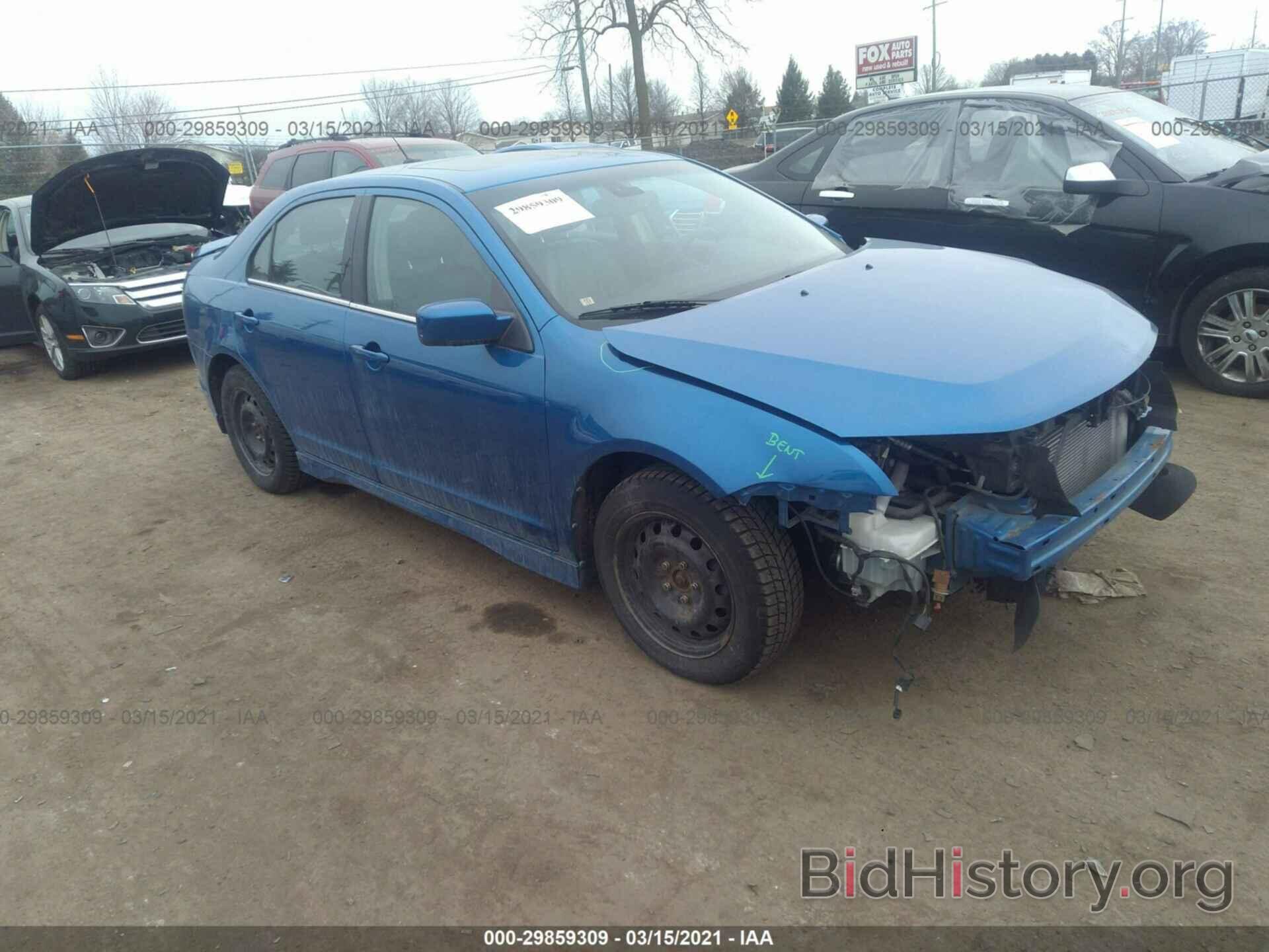 Photo 3FAHP0DC9CR245960 - FORD FUSION 2012