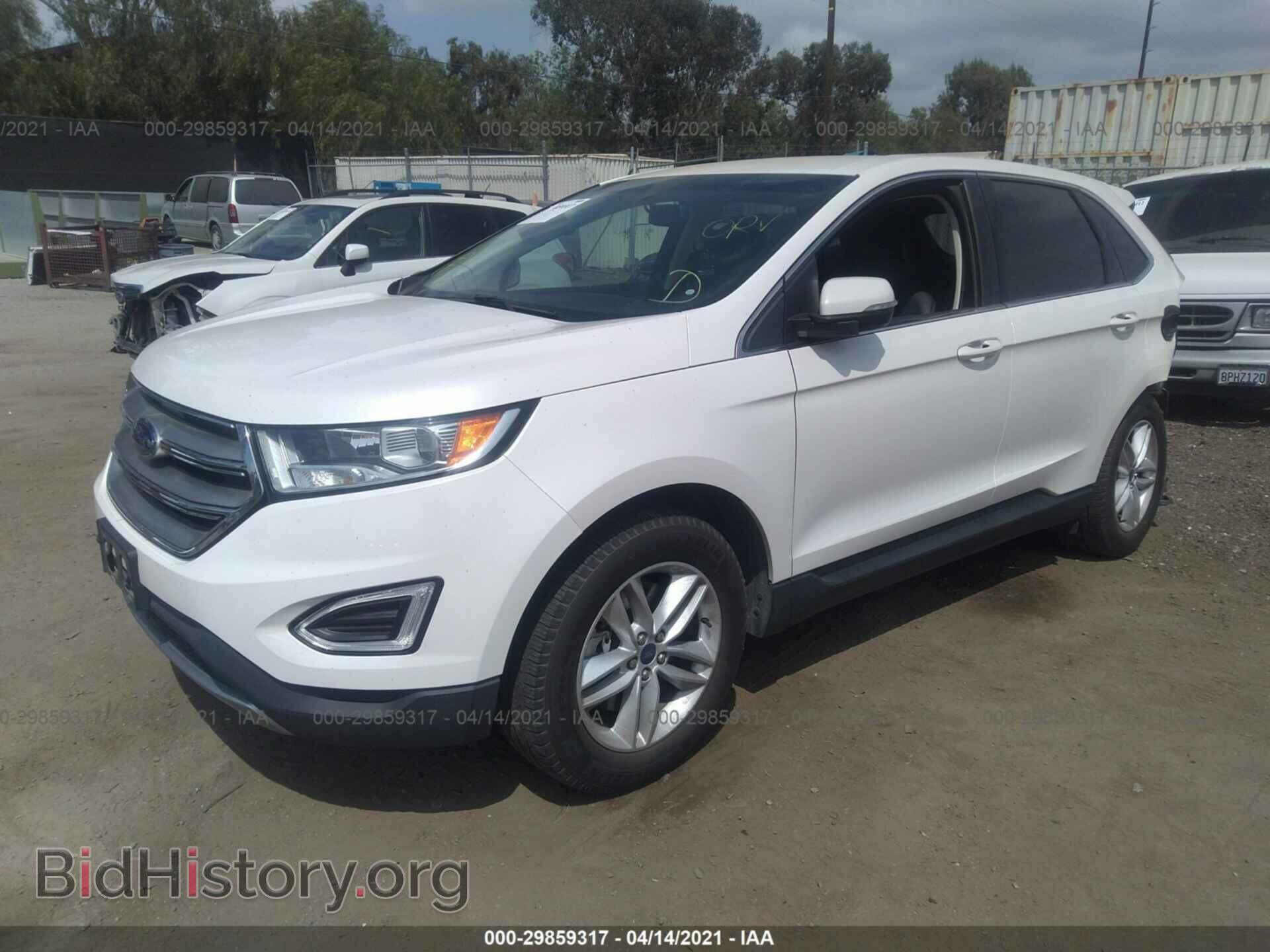 2015 FORD EDGE - VIN: 2FMTK4J93FBB68715 - Фото 2