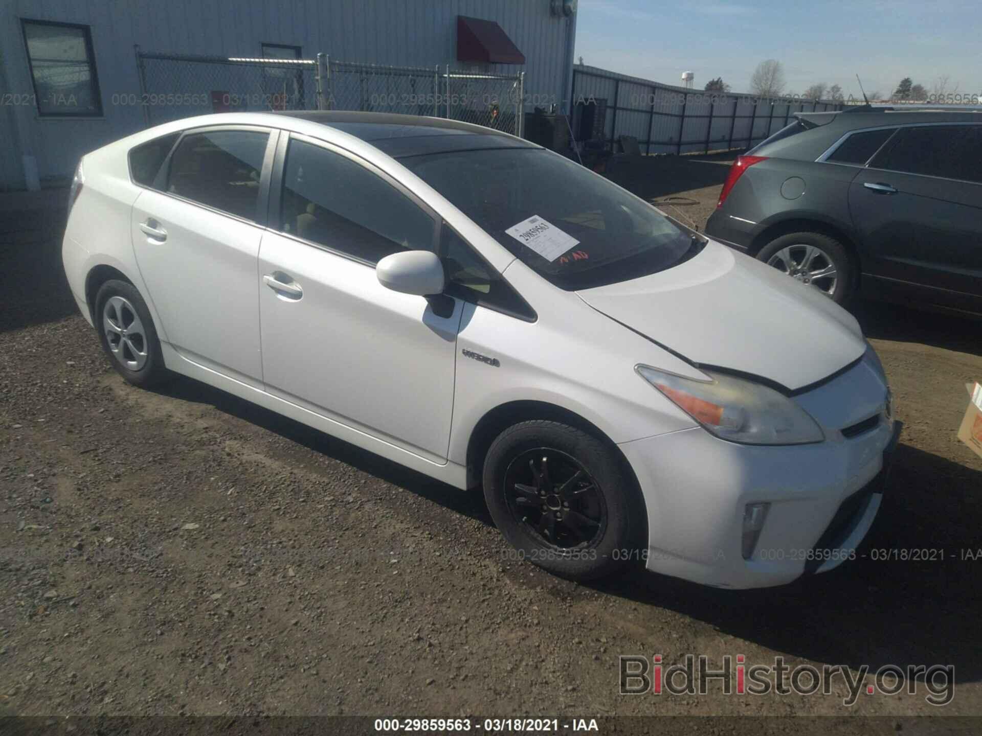 Photo JTDKN3DU8C5438684 - TOYOTA PRIUS 2012