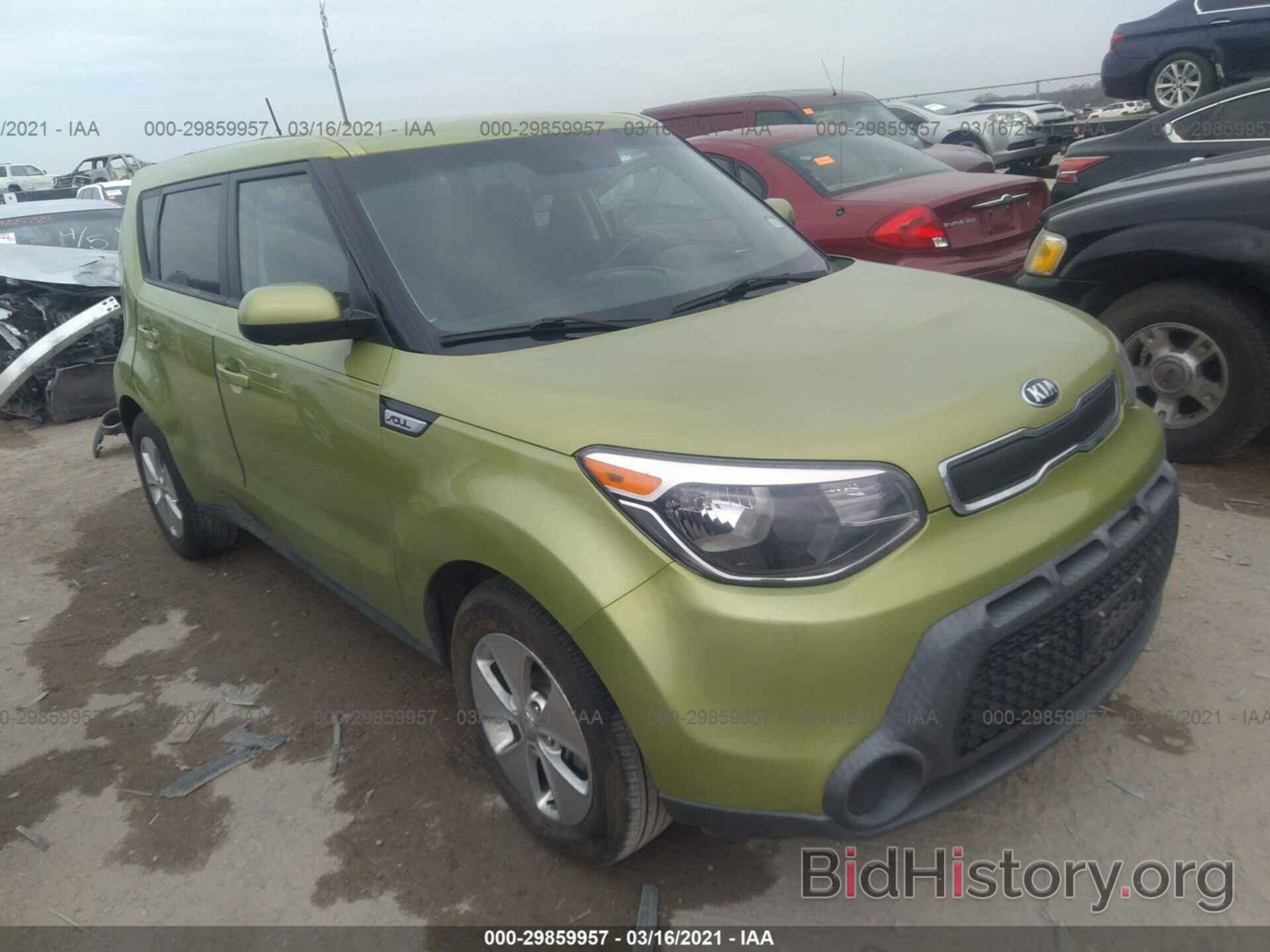 Фотография KNDJN2A20F7758003 - KIA SOUL 2015