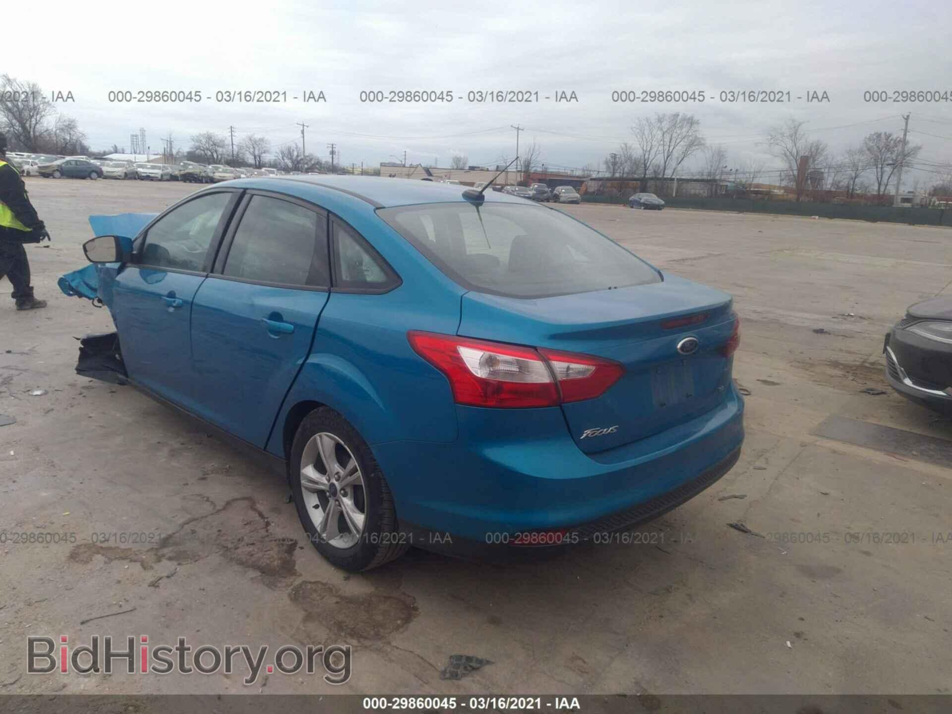 2014 FORD FOCUS - VIN: 1FADP3F2XEL215467 - Фото 3