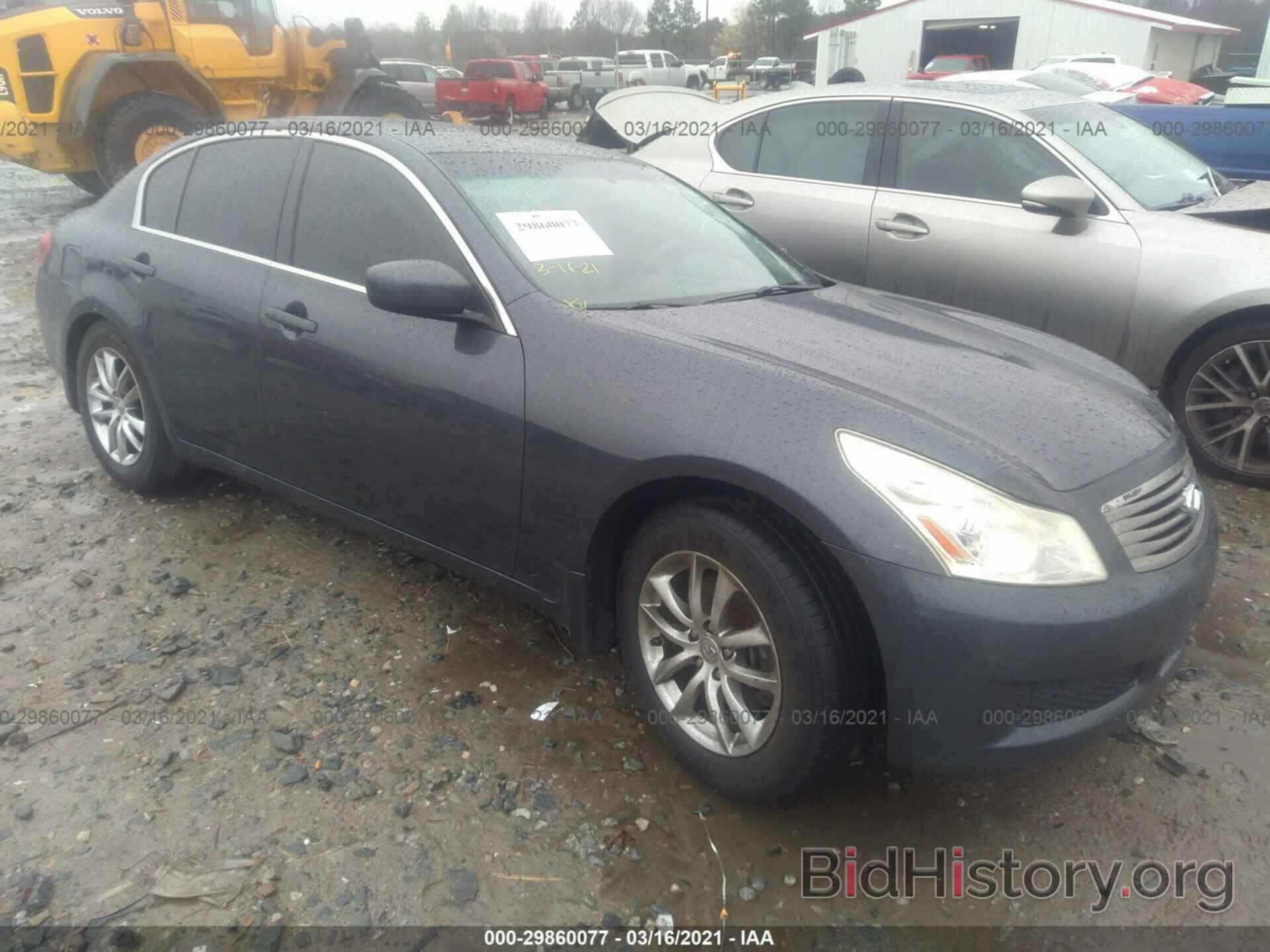 Фотография JNKCV61F59M050336 - INFINITI G37 SEDAN 2009