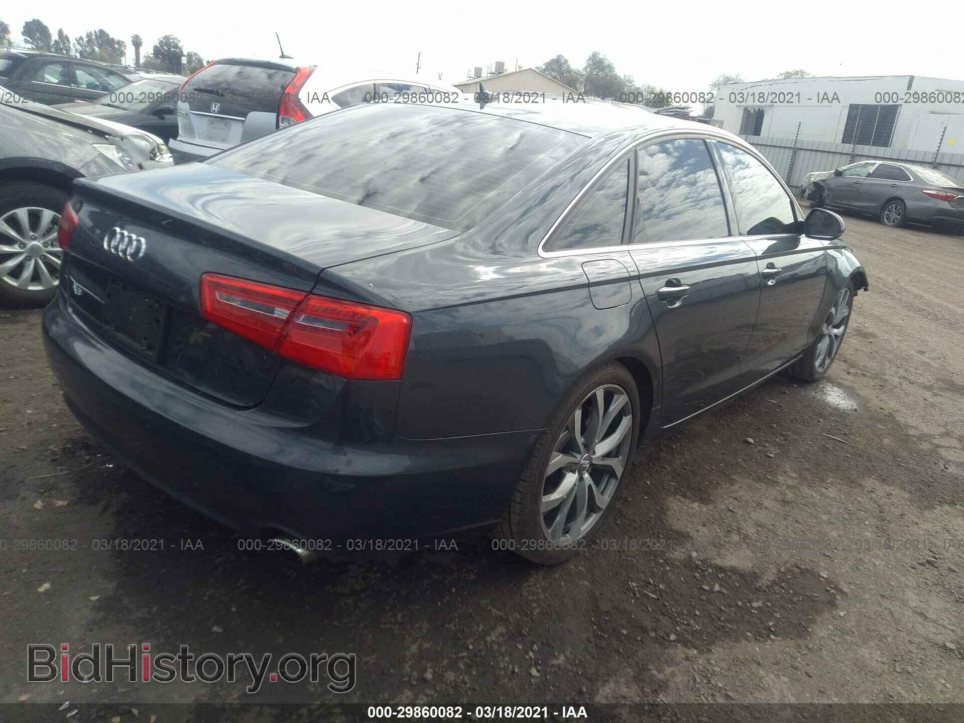 2014 AUDI A6 - VIN: WAUGFAFC8EN034862 - Фото 4
