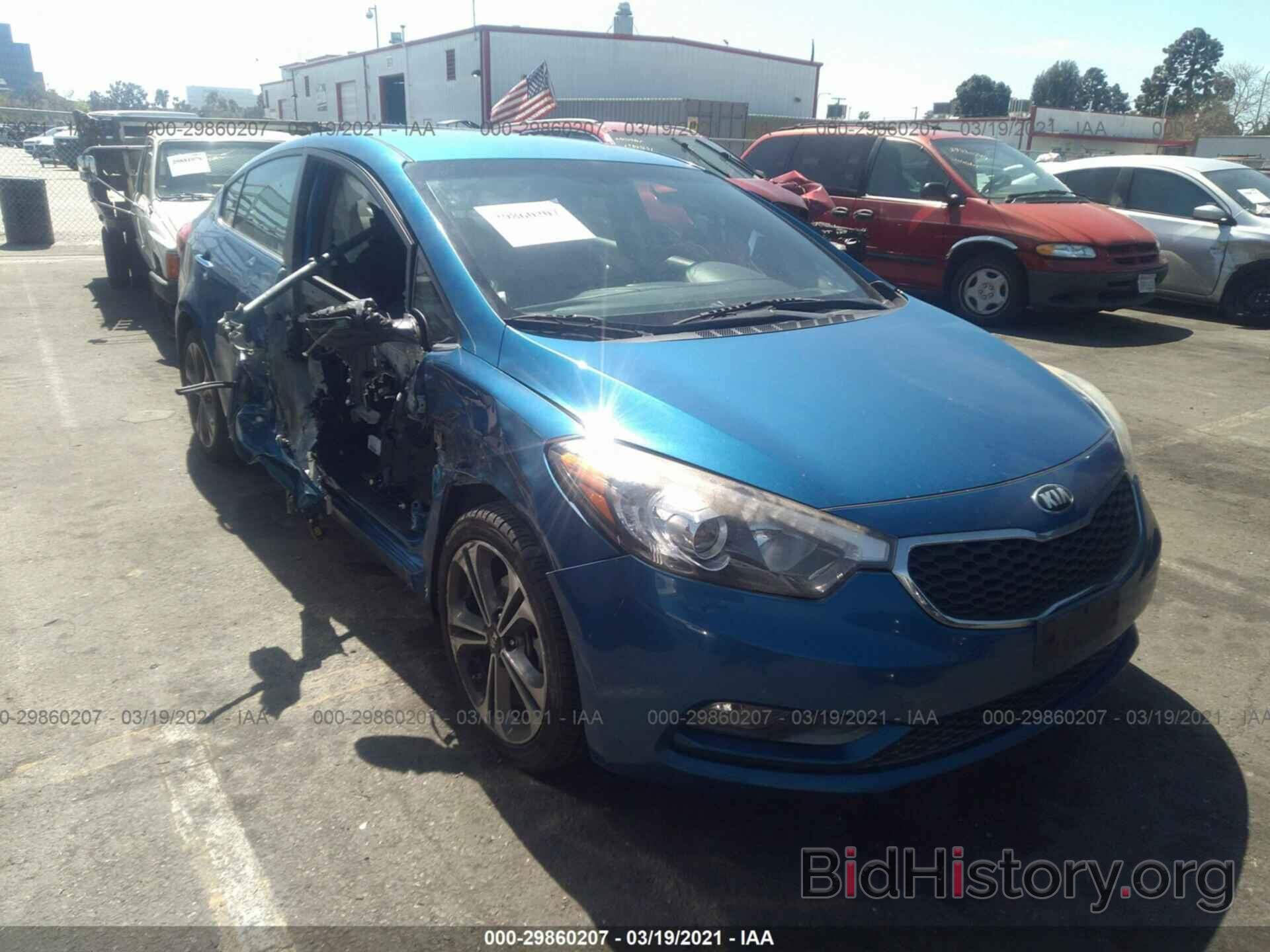 Photo KNAFX4A82E5194748 - KIA FORTE 2014