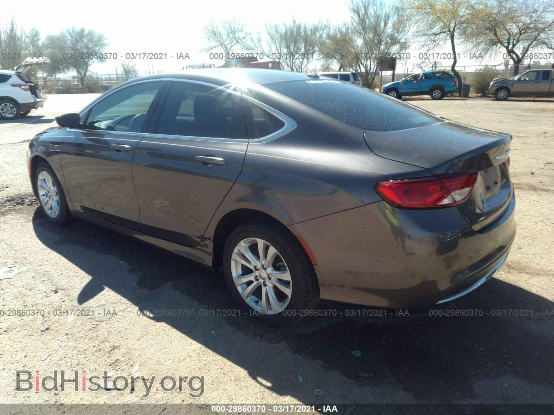 2015 CHRYSLER 200 - VIN: 1C3CCCABXFN752293 - Photo 3