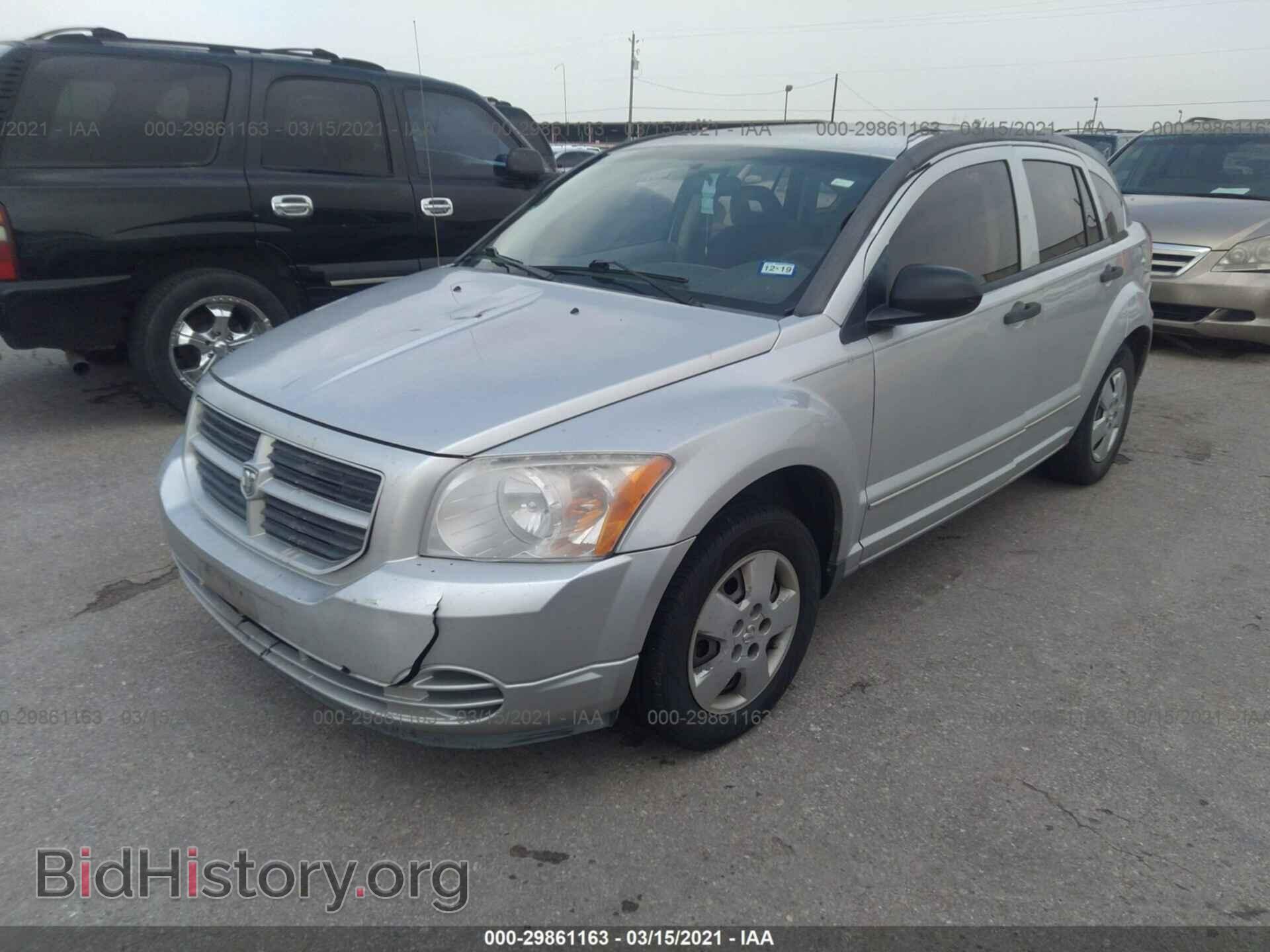 2007 DODGE CALIBER - VIN: 1B3HB28B27D182349 - Фото 2