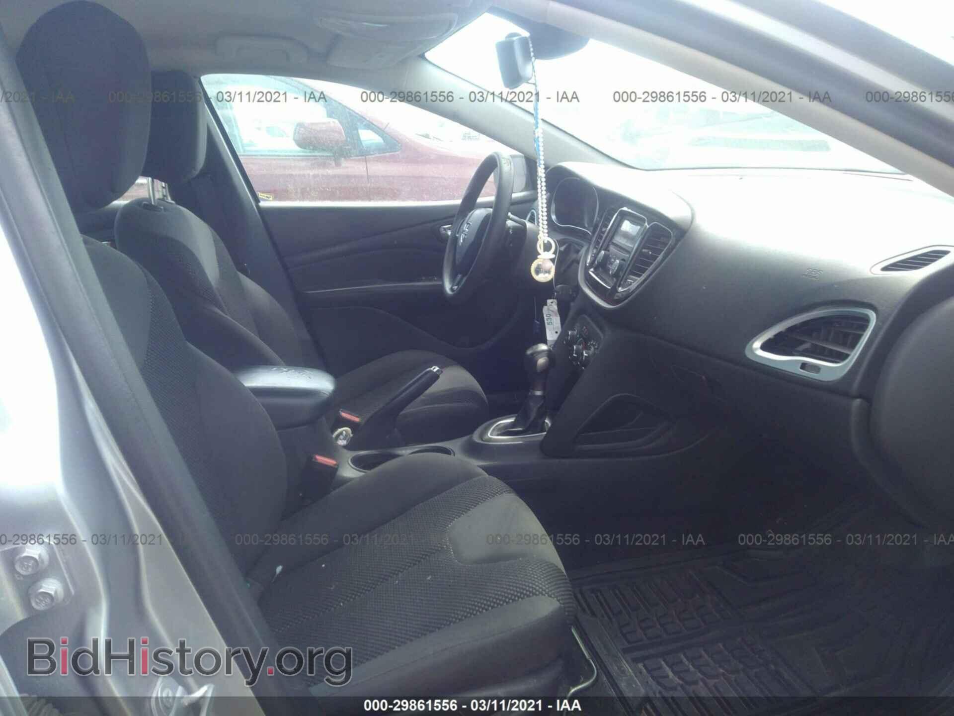 2016 DODGE DART - VIN: 1C3CDFAA7GD578678 - Фото 5