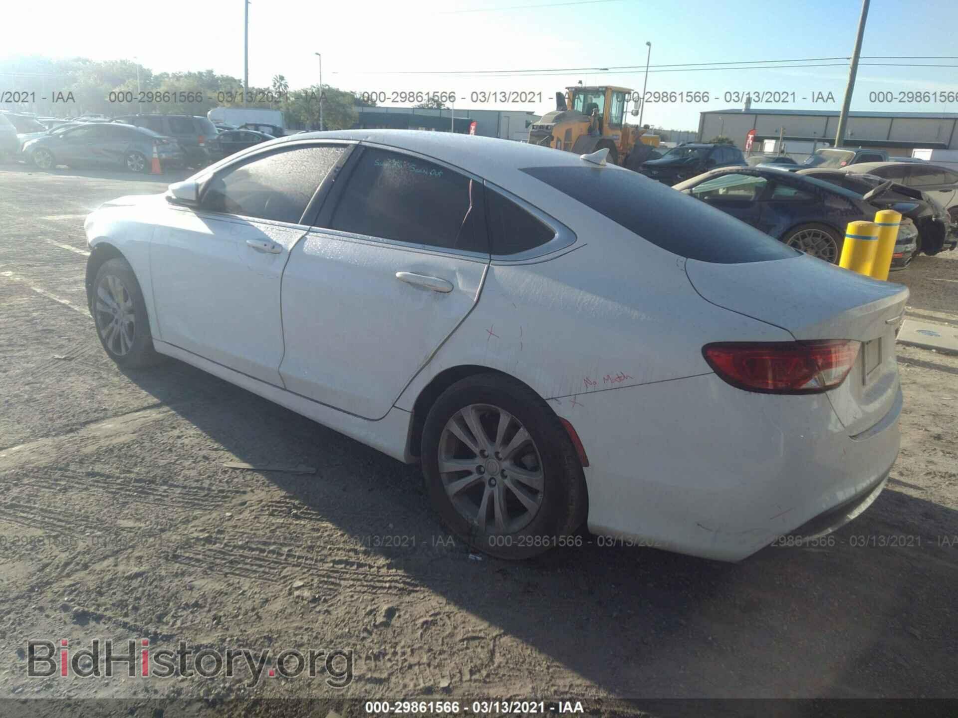 2016 CHRYSLER 200 - VIN: 1C3CCCAB6GN167213 - Фото 3