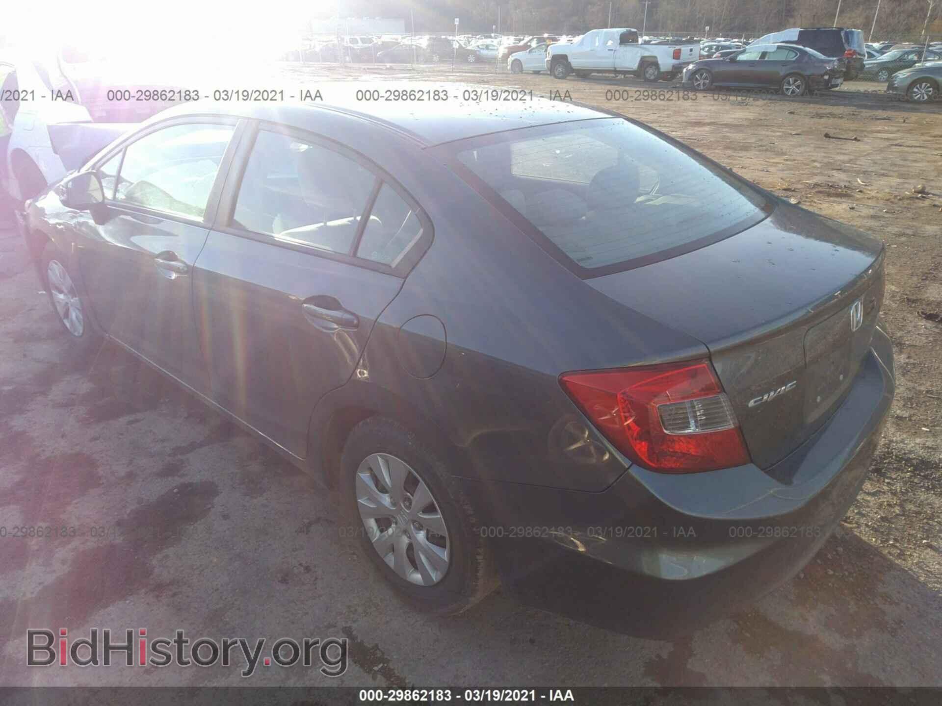2012 HONDA CIVIC SDN - VIN: 19XFB2F51CE317543 - Фото 3
