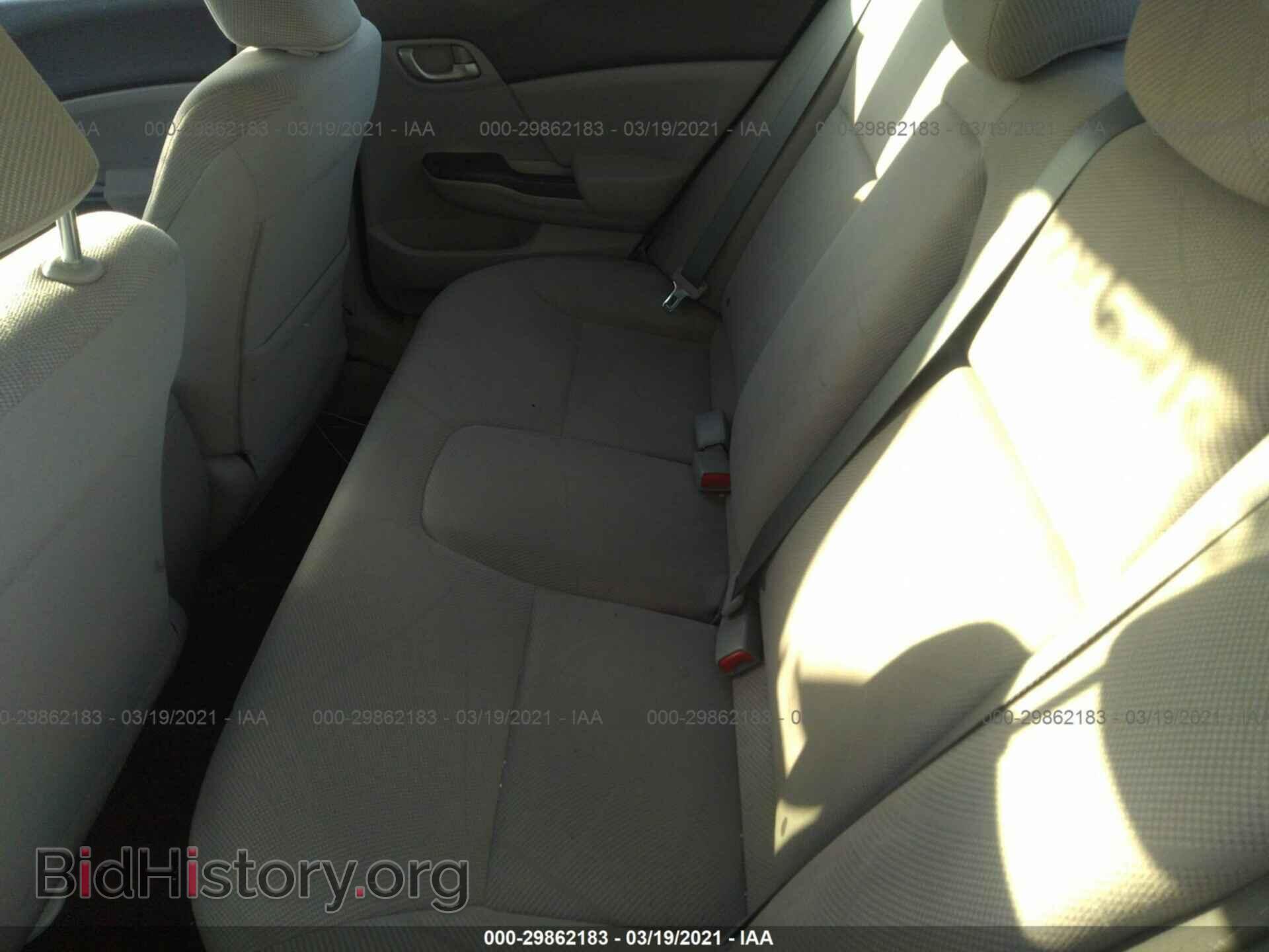 2012 HONDA CIVIC SDN - VIN: 19XFB2F51CE317543 - Фото 8