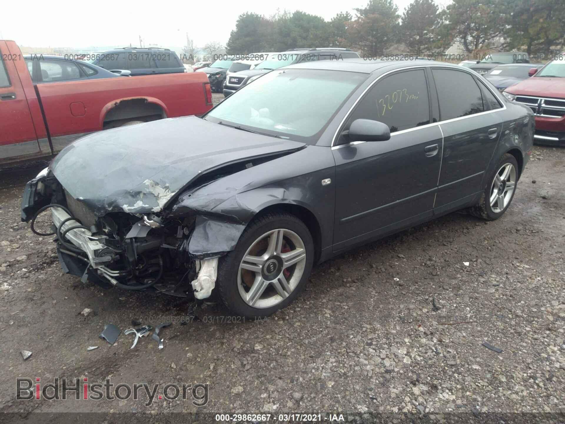 2006 AUDI A4 - VIN: WAUDG78EX6A059546 - Фото 2