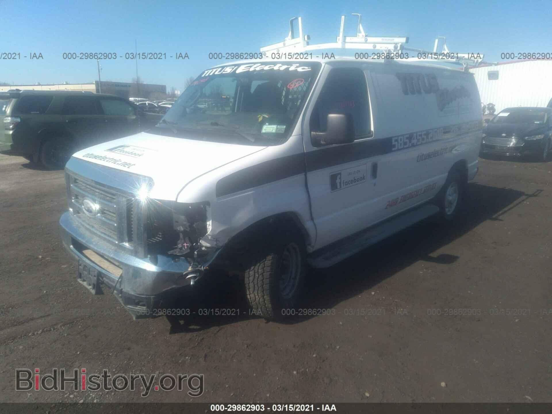 2014 FORD ECONOLINE CARGO VAN - VIN: 1FTNE2EW4EDA38122 - Фото 2