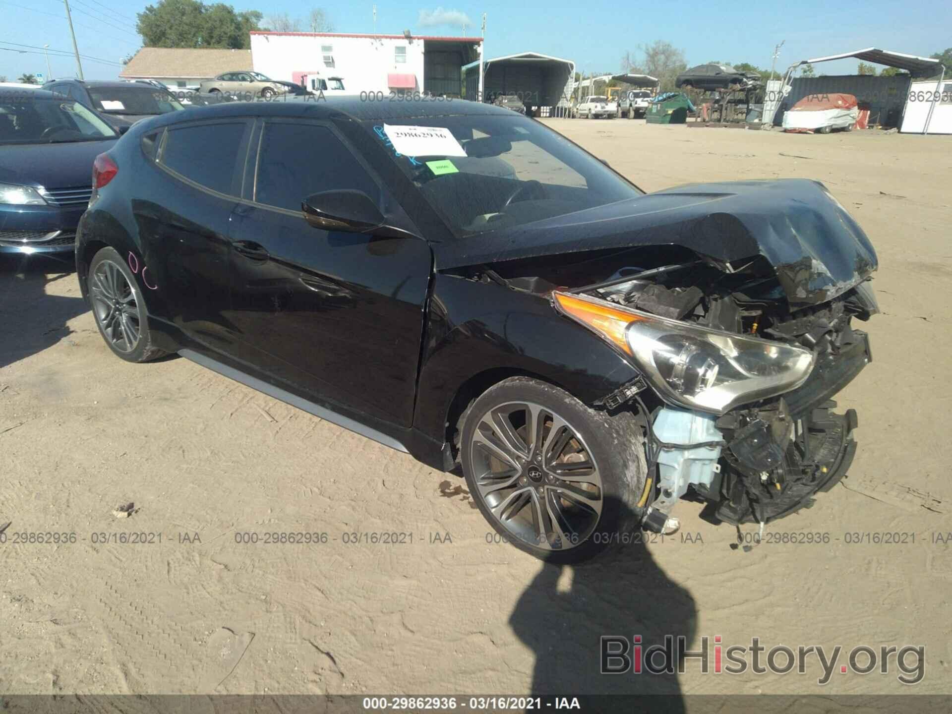 Photo KMHTC6AE3GU255712 - HYUNDAI VELOSTER 2016