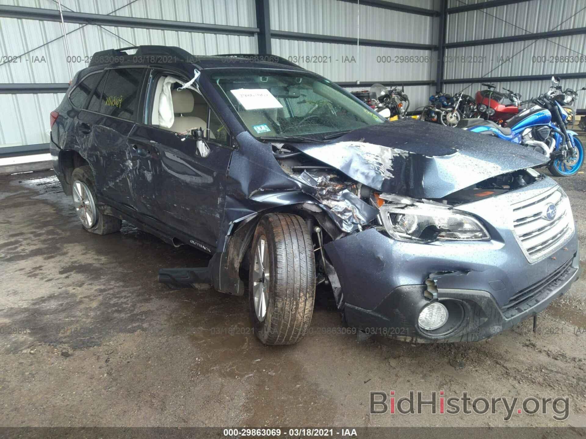 Photo 4S4BSAFC6G3315268 - SUBARU OUTBACK 2016