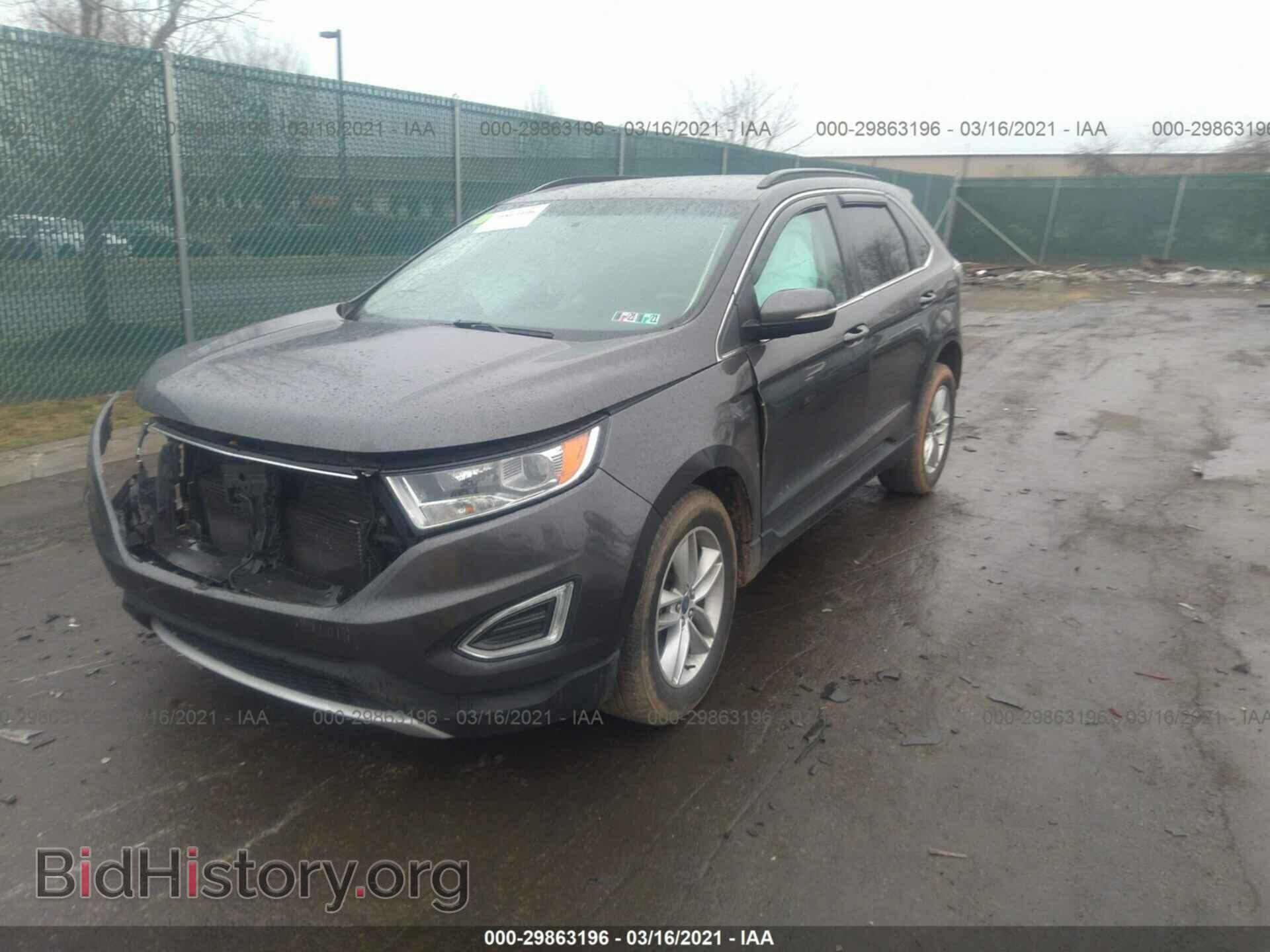 2015 FORD EDGE - VIN: 2FMTK4J87FBC01660 - Фото 2