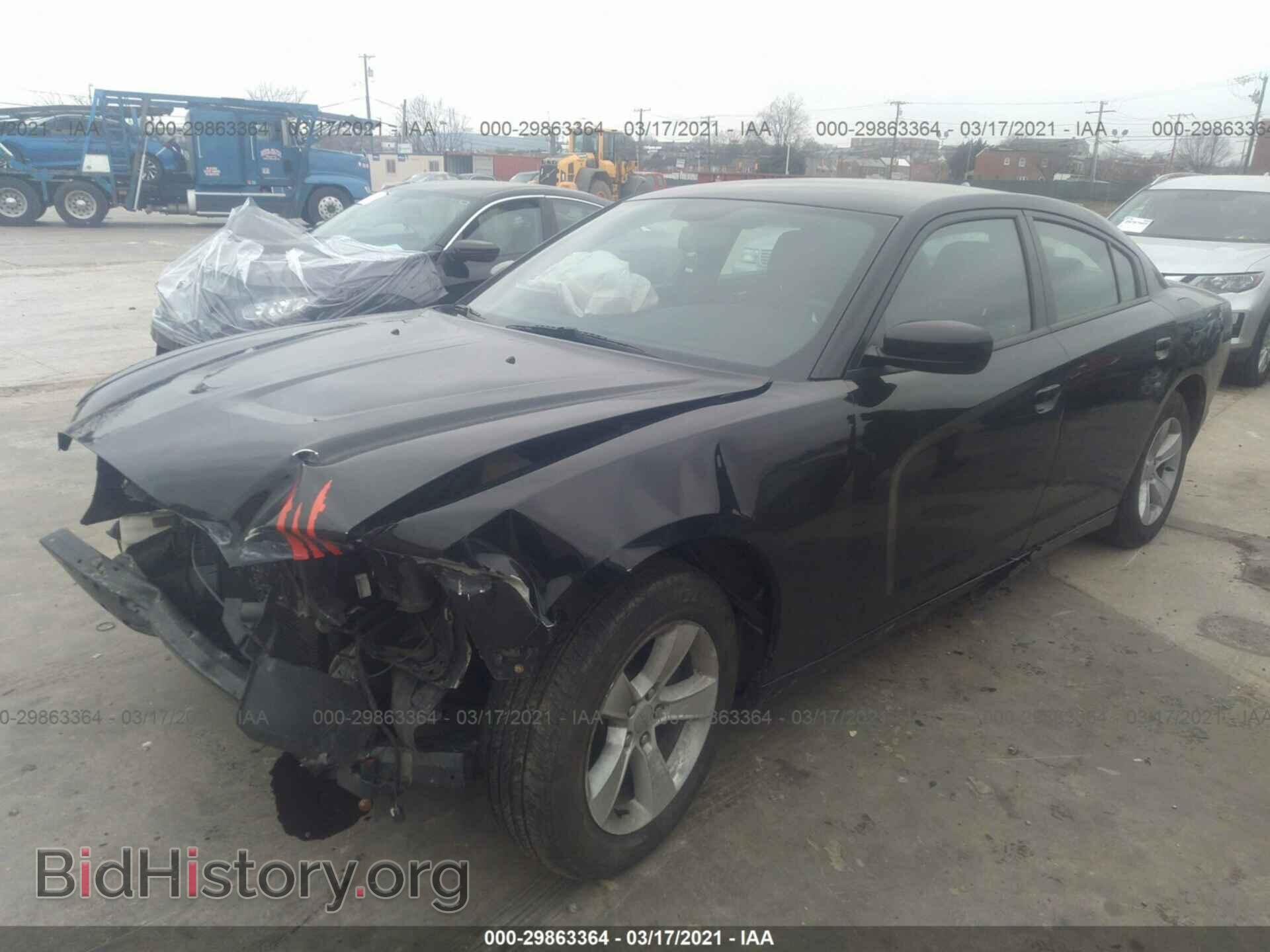 2014 DODGE CHARGER - VIN: 2C3CDXBG0EH353432 - Фото 2