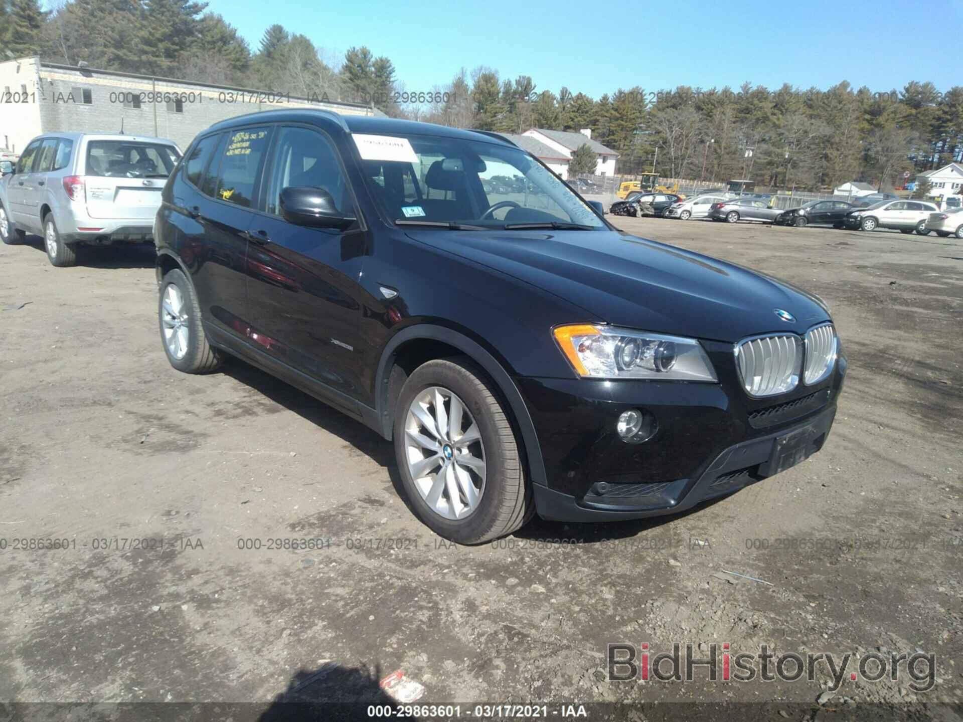 Фотография 5UXWX9C57D0A28502 - BMW X3 2013