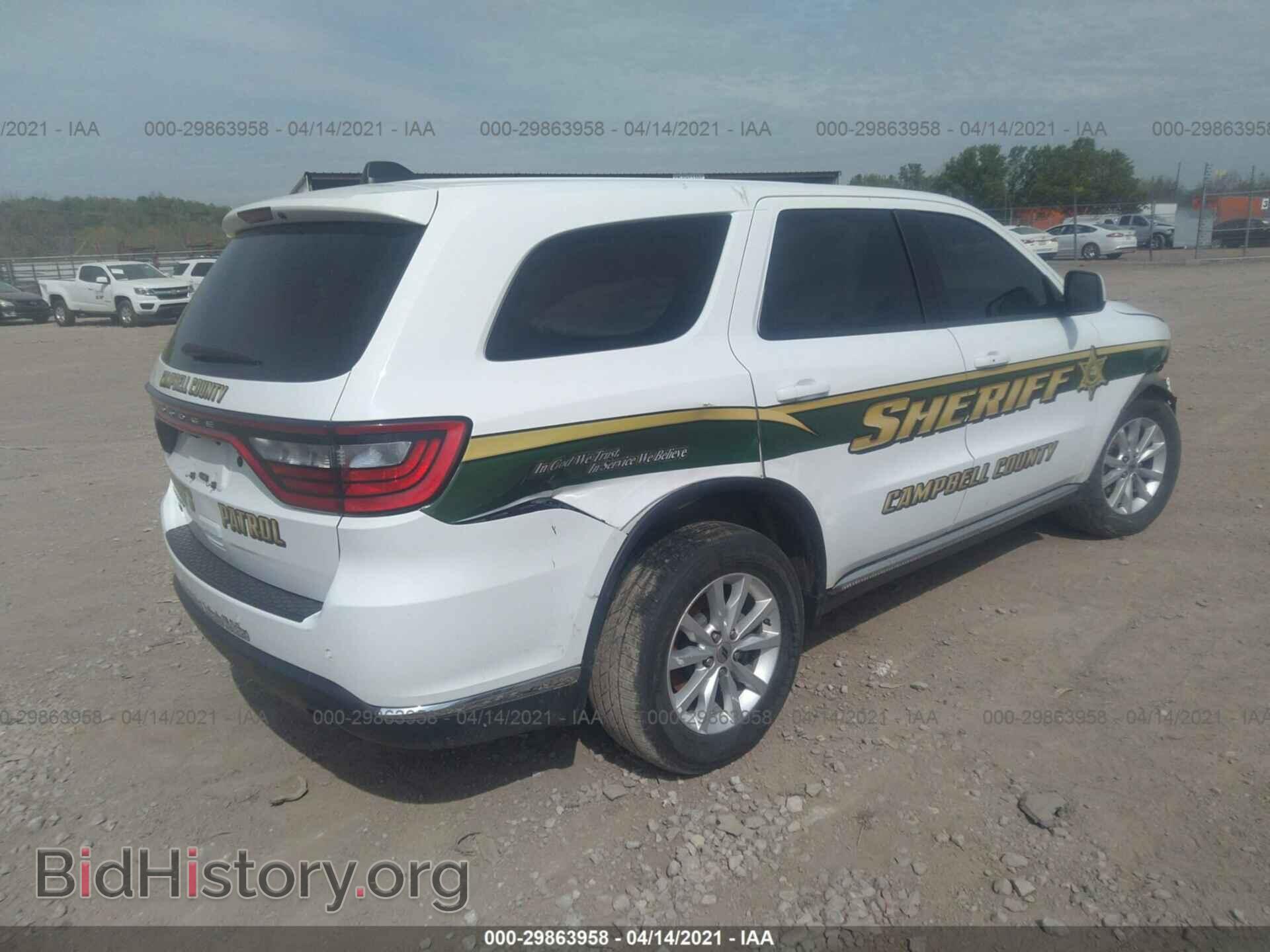 2019 DODGE DURANGO - VIN: 1C4RDJFG8KC839899 - Фото 4