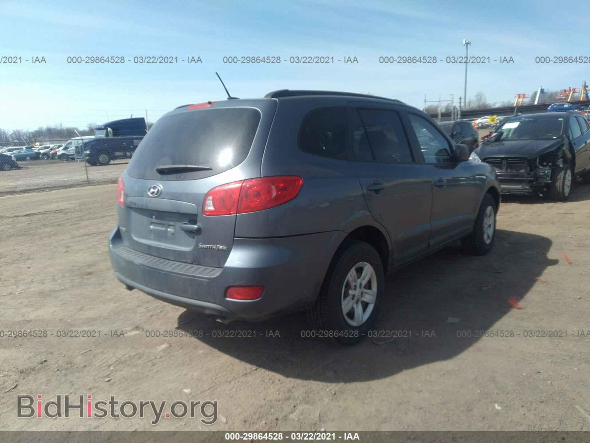 2009 HYUNDAI SANTA FE - VIN: 5NMSG13D09H318965 - Фото 4