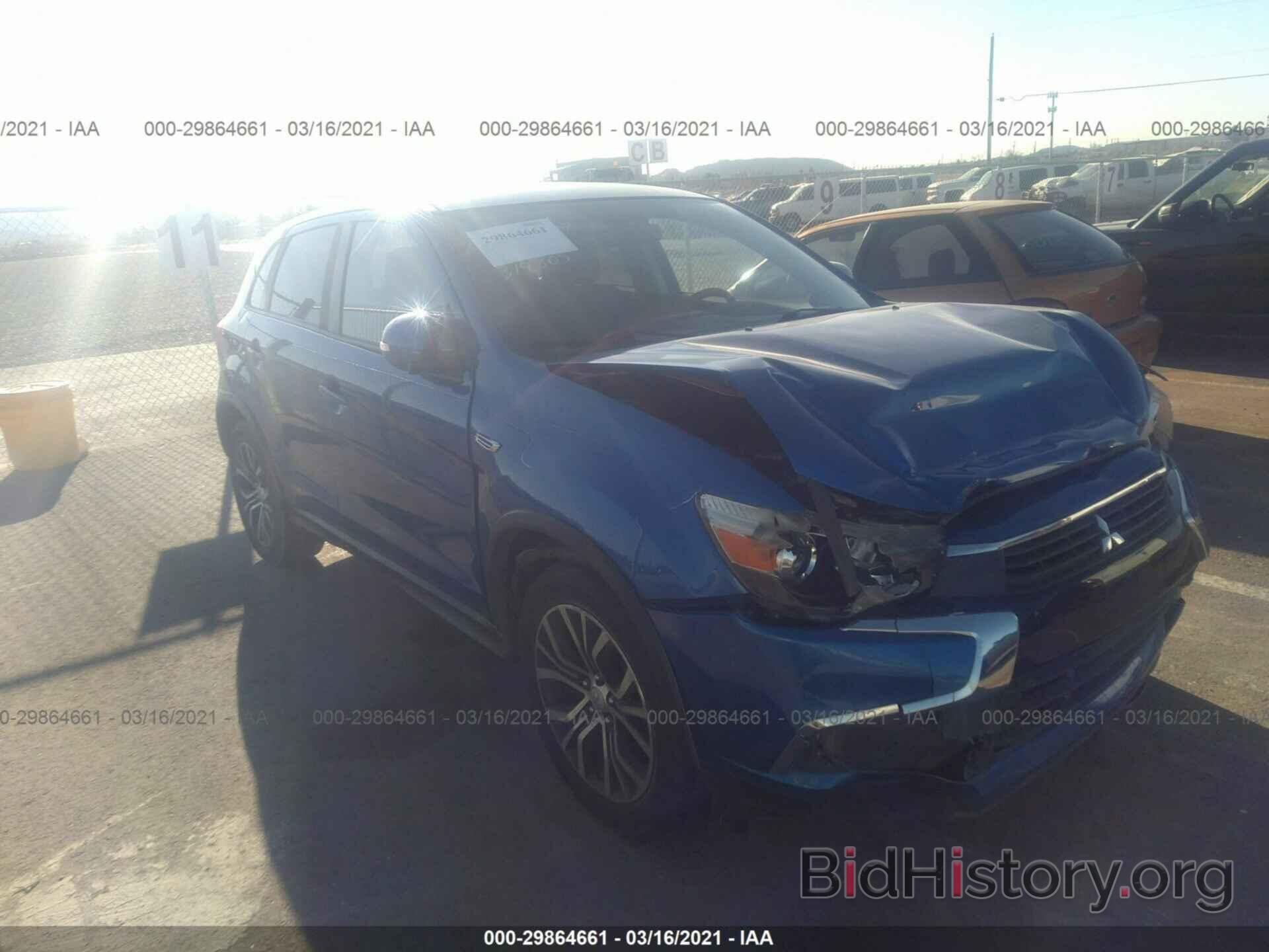 Photo JA4AR3AU8GZ053705 - MITSUBISHI OUTLANDER SPORT 2016