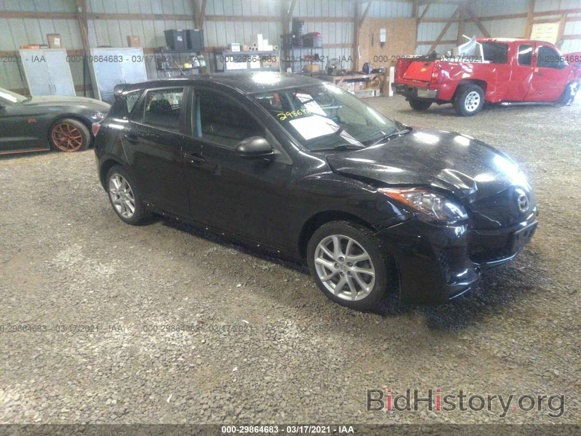 Photo JM1BL1L50C1510814 - MAZDA MAZDA3 2012