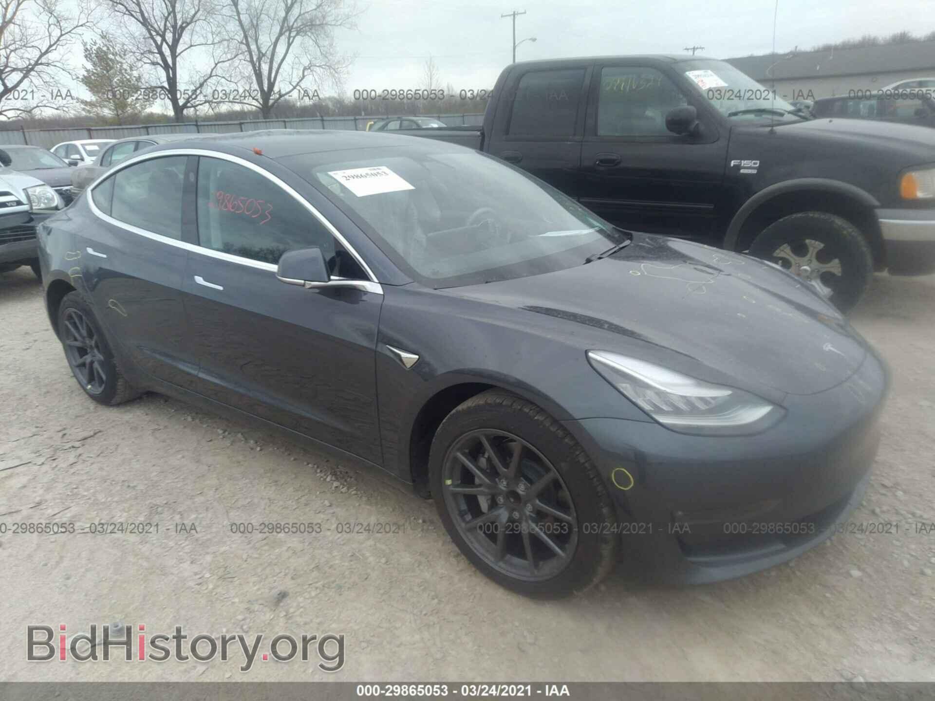 Photo 5YJ3E1EA5KF308209 - TESLA MODEL 3 2019