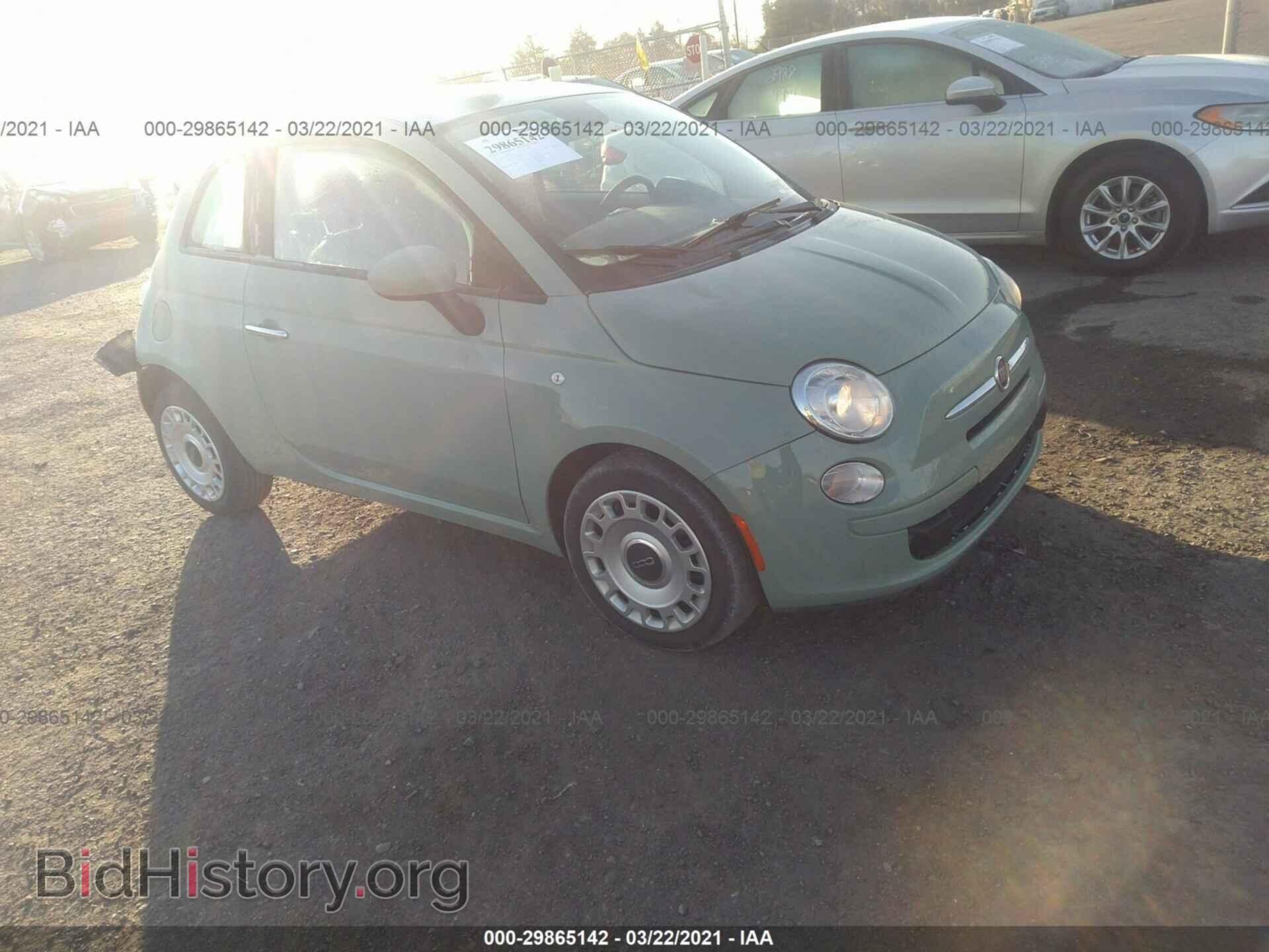 Photo 3C3CFFAR4FT502375 - FIAT 500 2015