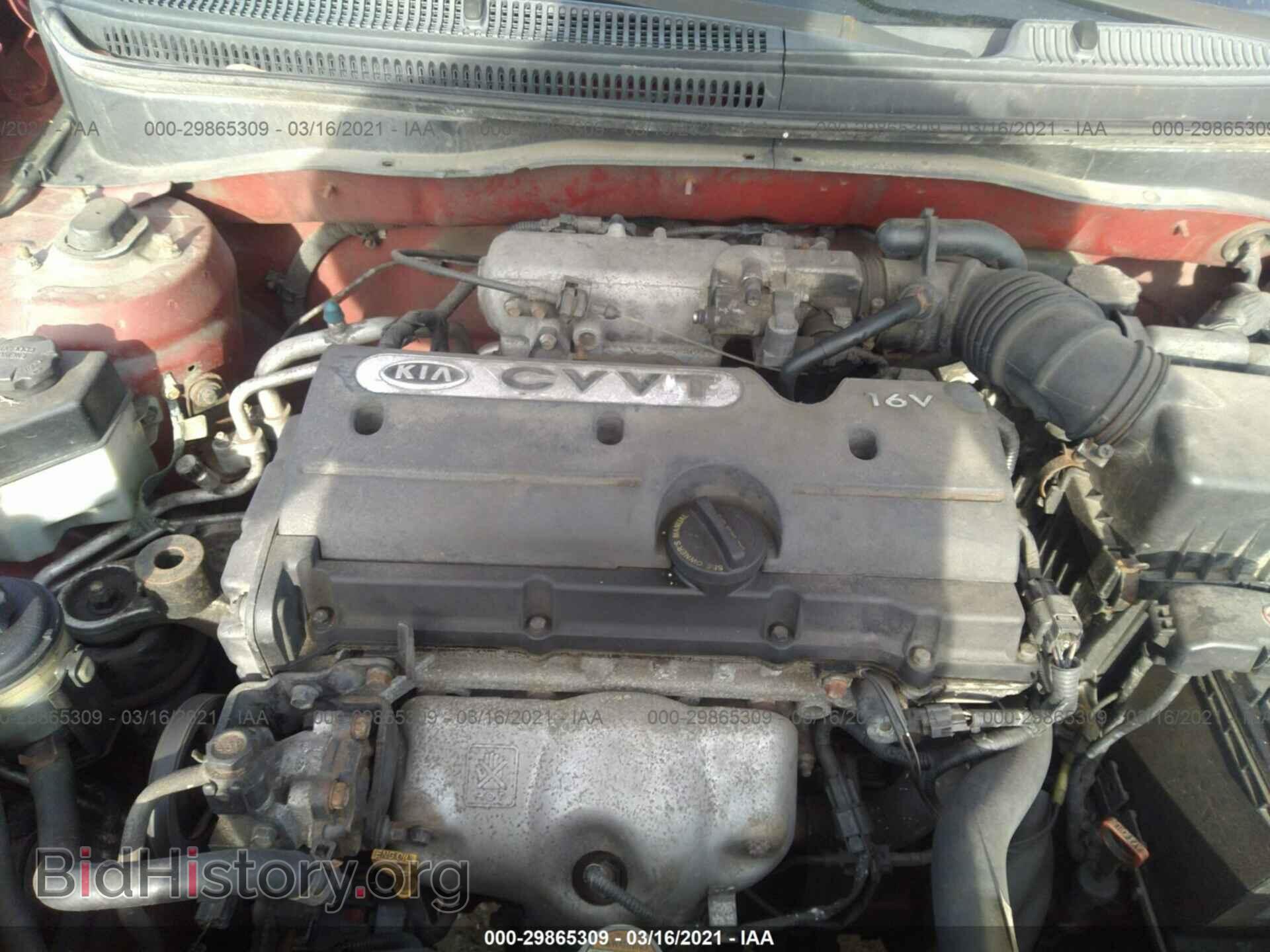 2009 KIA RIO - VIN: KNADE243396465947 - Фото 10
