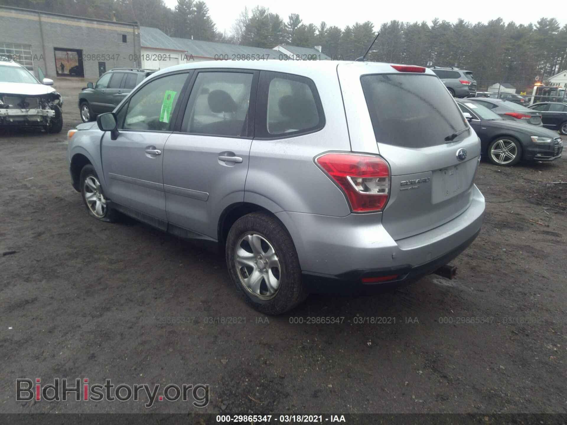 2014 SUBARU FORESTER - VIN: JF2SJAAC8EH466922 - Photo 3