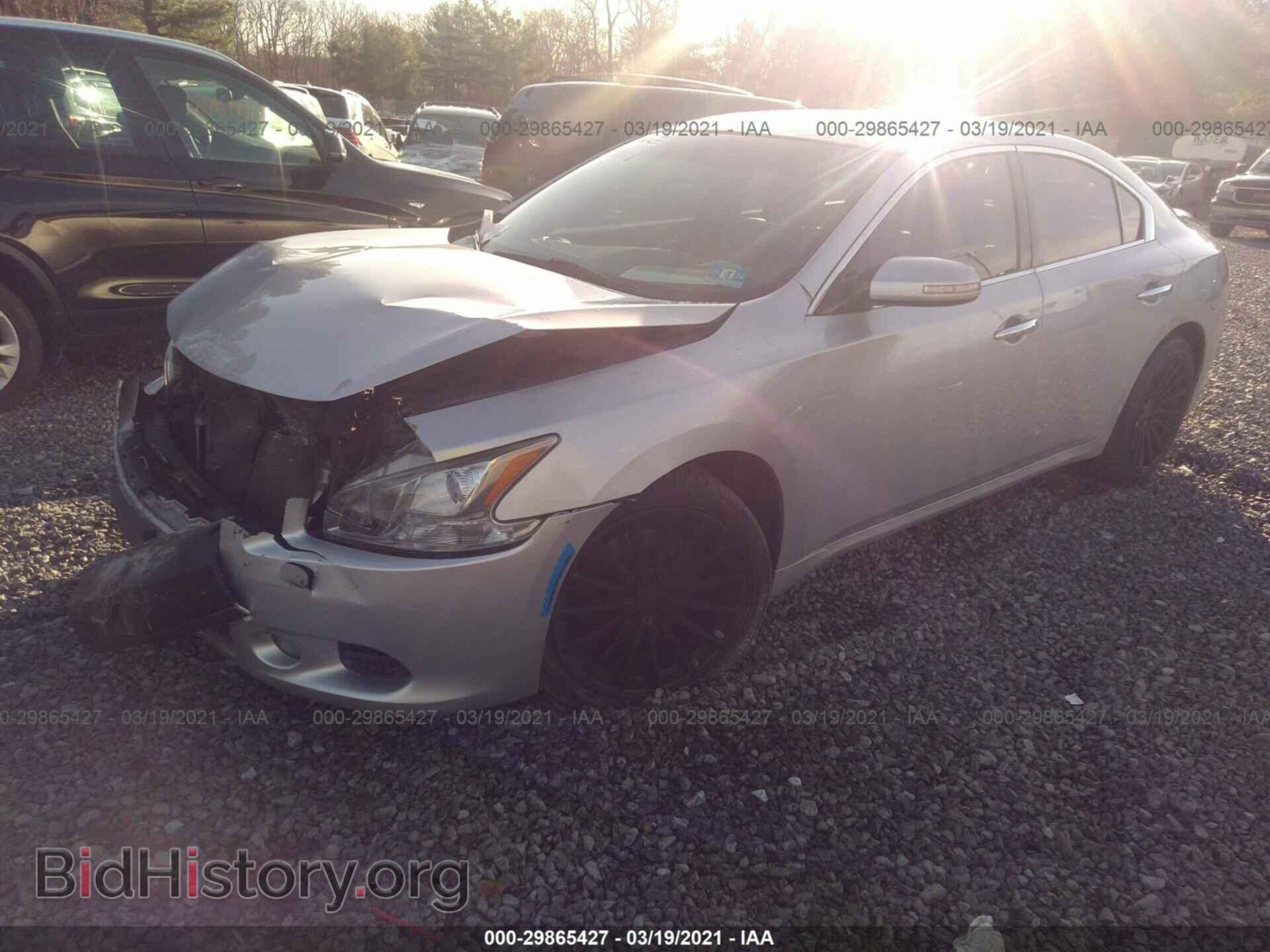 2013 NISSAN MAXIMA - VIN: 1N4AA5AP6DC834553 - Фото 2