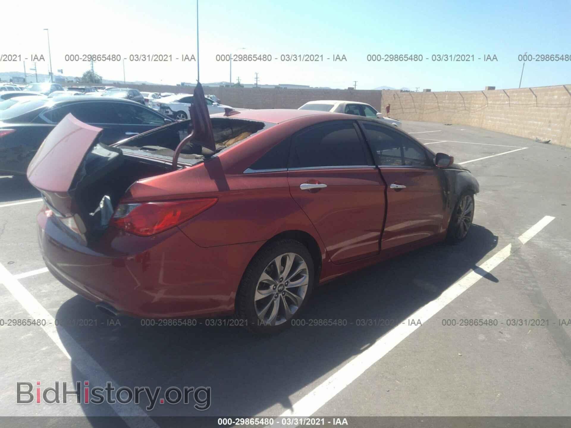 2012 HYUNDAI SONATA - VIN: 5NPEC4AC8CH363408 - Фото 4