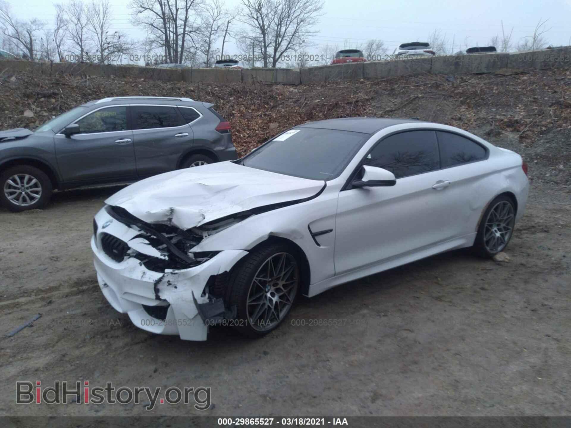 2018 BMW M4 - VIN: WBS4Y9C50JAC86817 - Фото 2