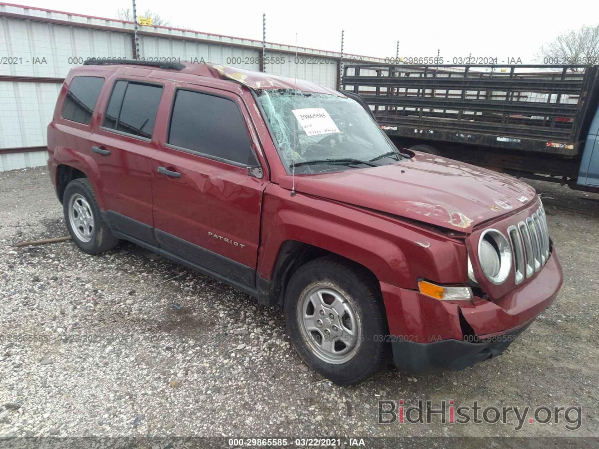 Photo 1C4NJPBA2ED660316 - JEEP PATRIOT 2014