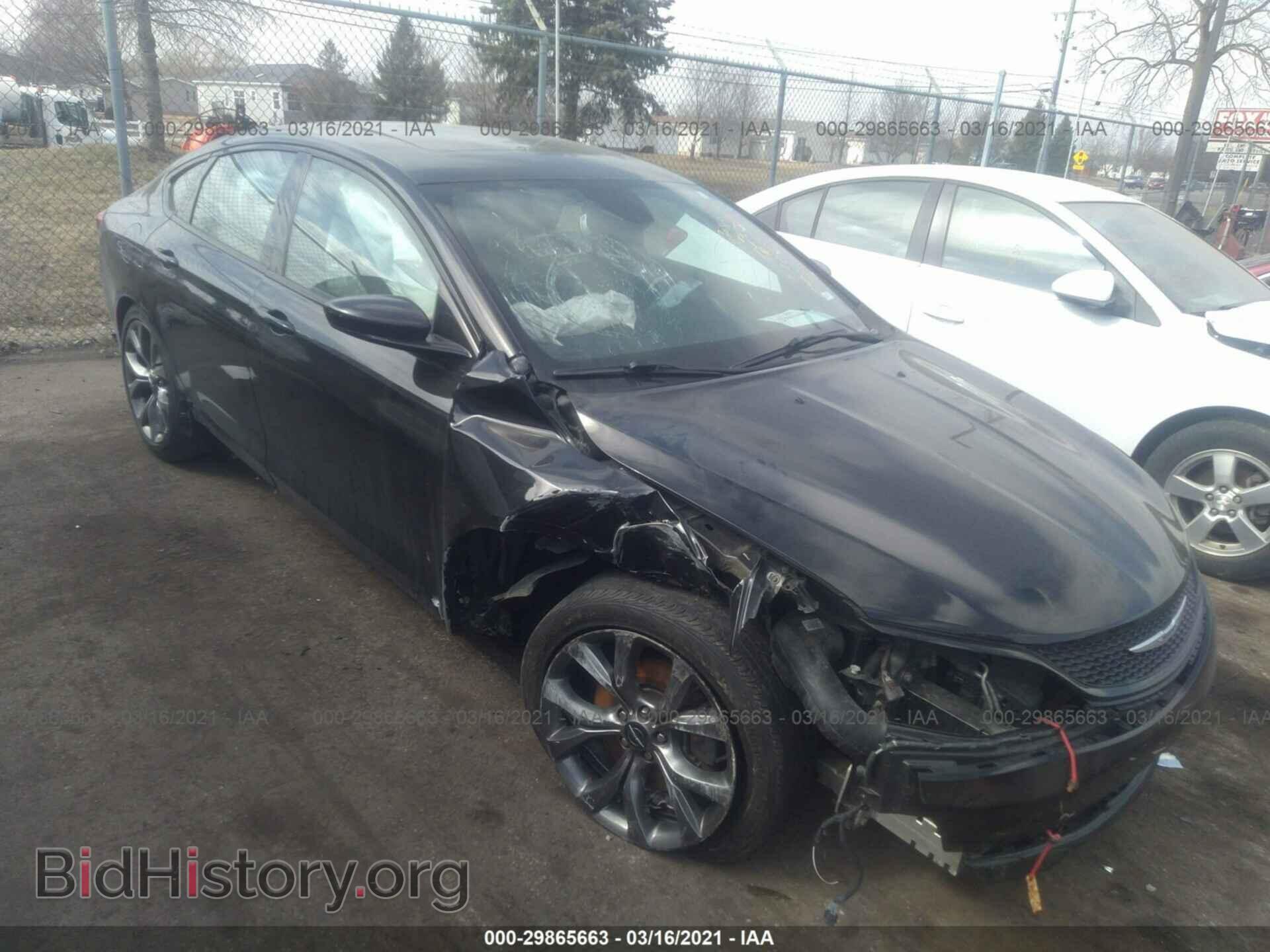 Фотография 1C3CCCBG1GN177223 - CHRYSLER 200 2016