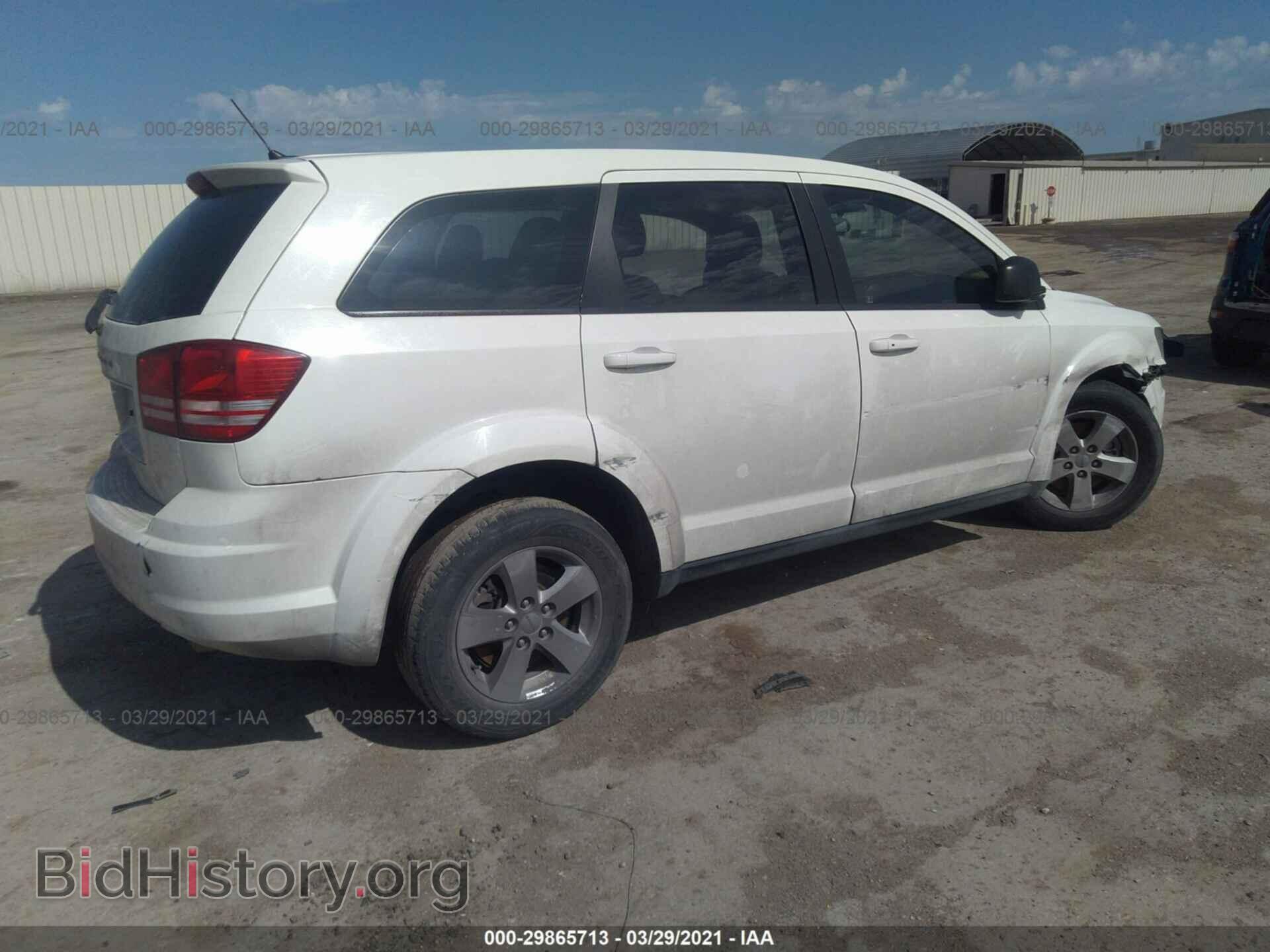 2013 DODGE JOURNEY - VIN: 3C4PDCAB9DT502373 - Фото 4