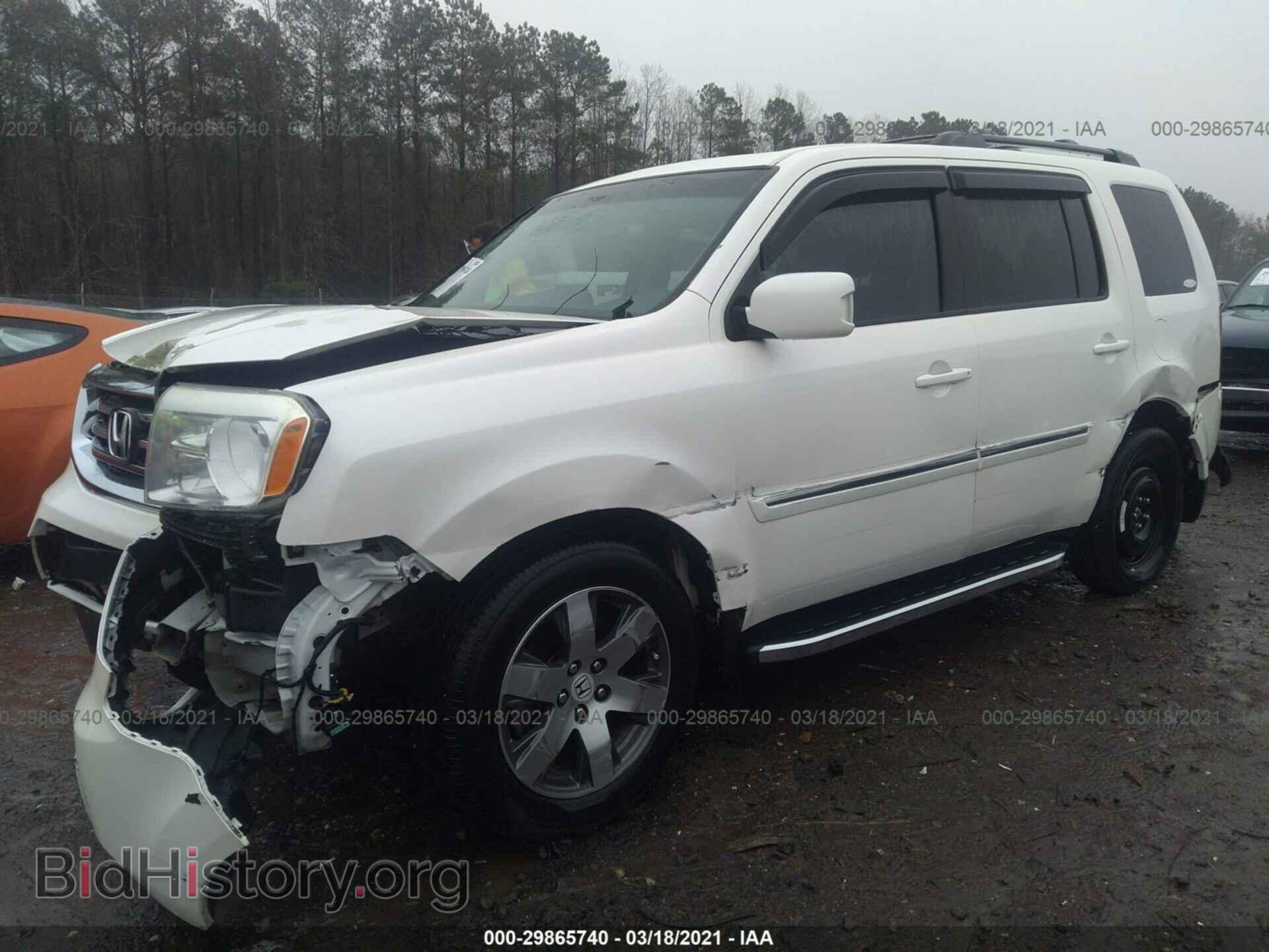 2012 HONDA PILOT - VIN: 5FNYF4H90CB030519 - Фото 2