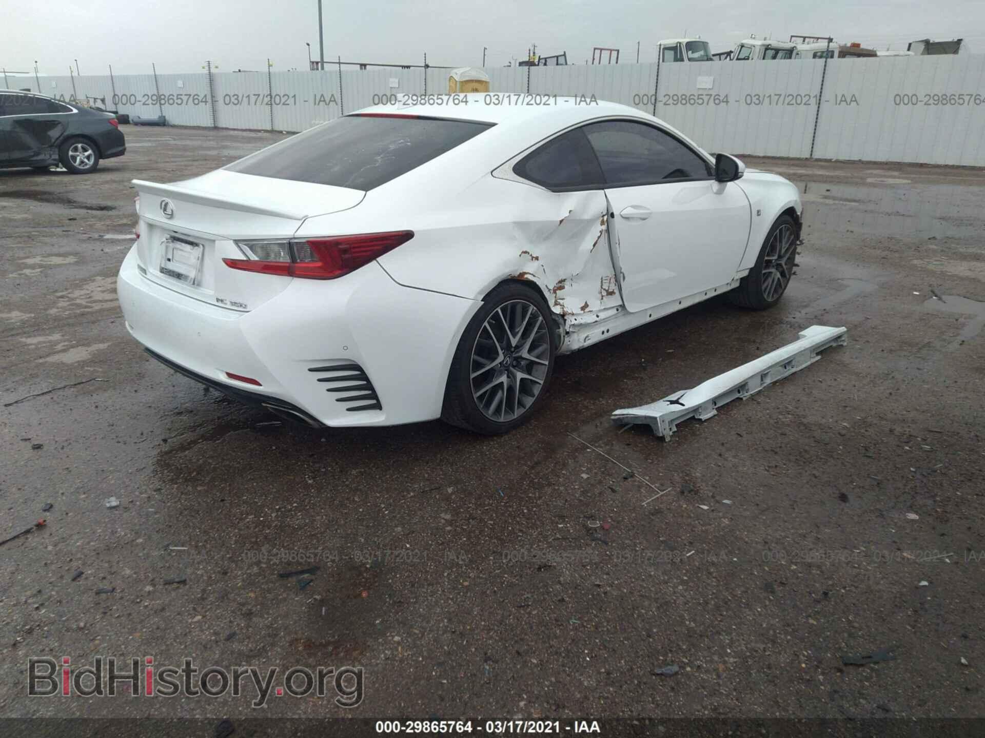 2015 LEXUS RC 350 - VIN: JTHHE5BC9F5004308 - Фото 4