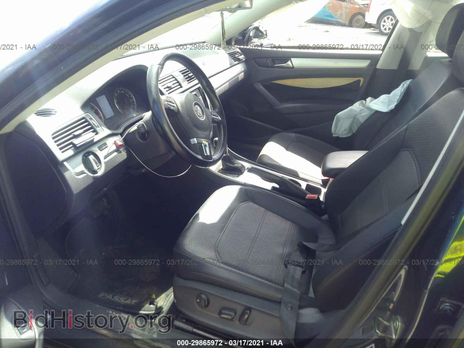 2013 VOLKSWAGEN PASSAT - VIN: 1VWBP7A30DC084750 - Фото 5