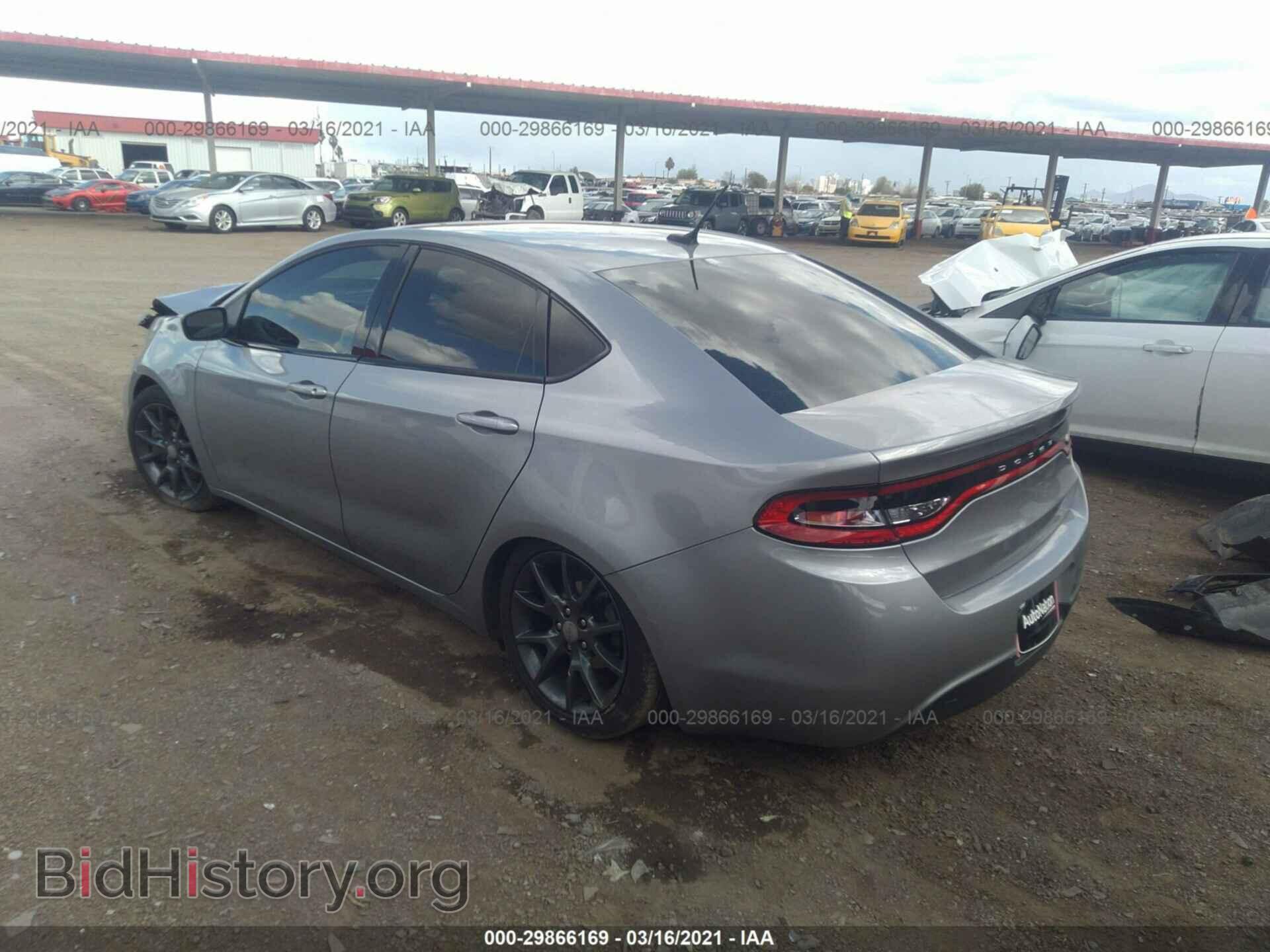 2016 DODGE DART - VIN: 1C3CDFAA2GD584825 - Фото 3