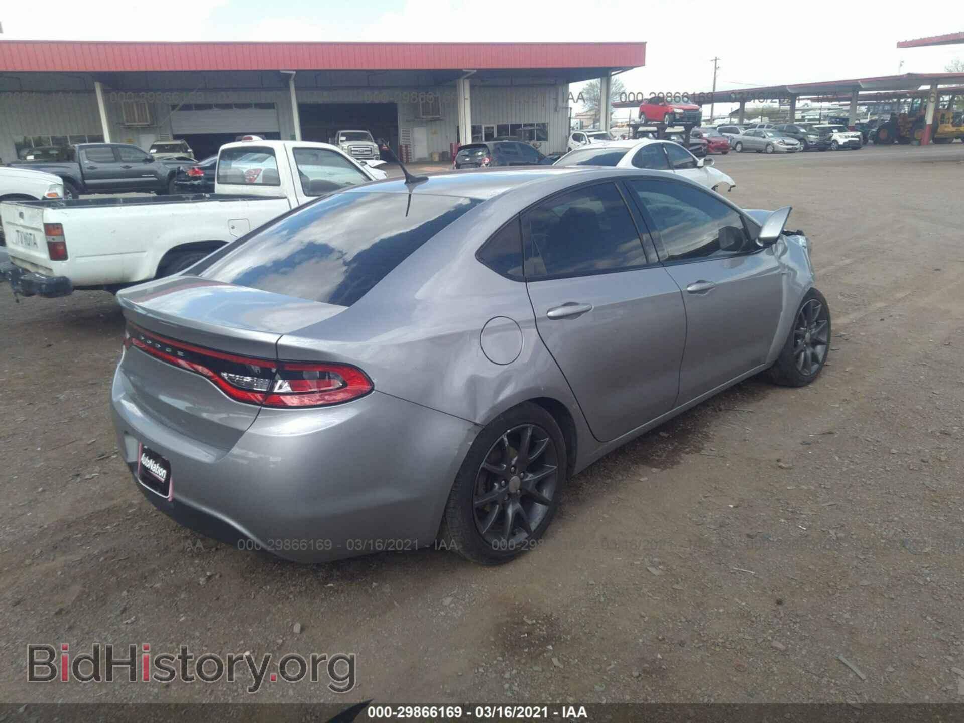 2016 DODGE DART - VIN: 1C3CDFAA2GD584825 - Фото 4