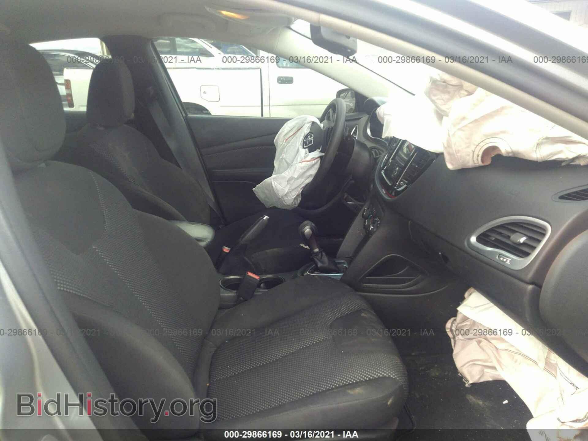 2016 DODGE DART - VIN: 1C3CDFAA2GD584825 - Фото 5