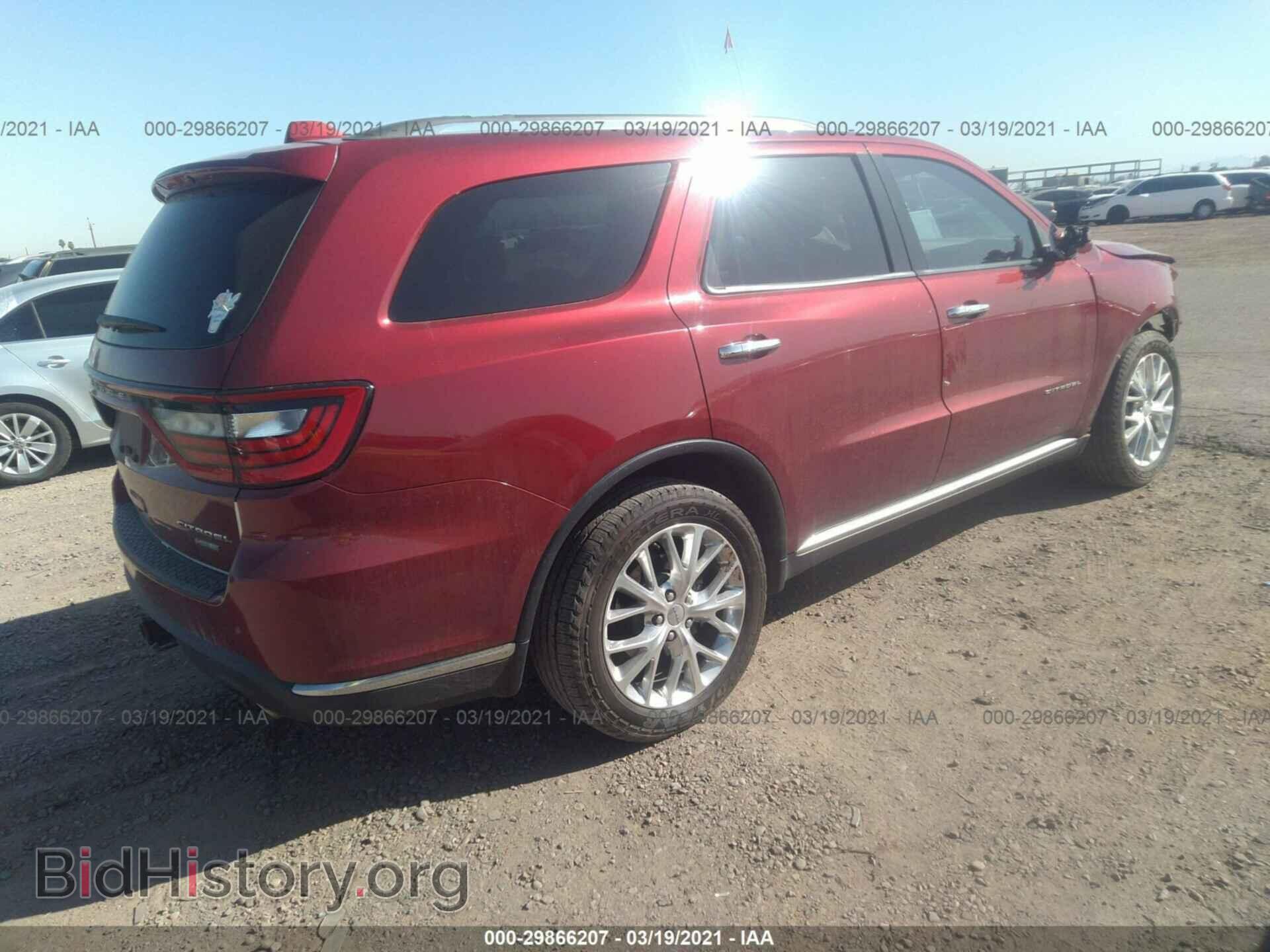 2015 DODGE DURANGO - VIN: 1C4SDJET0FC861031 - Photo 4