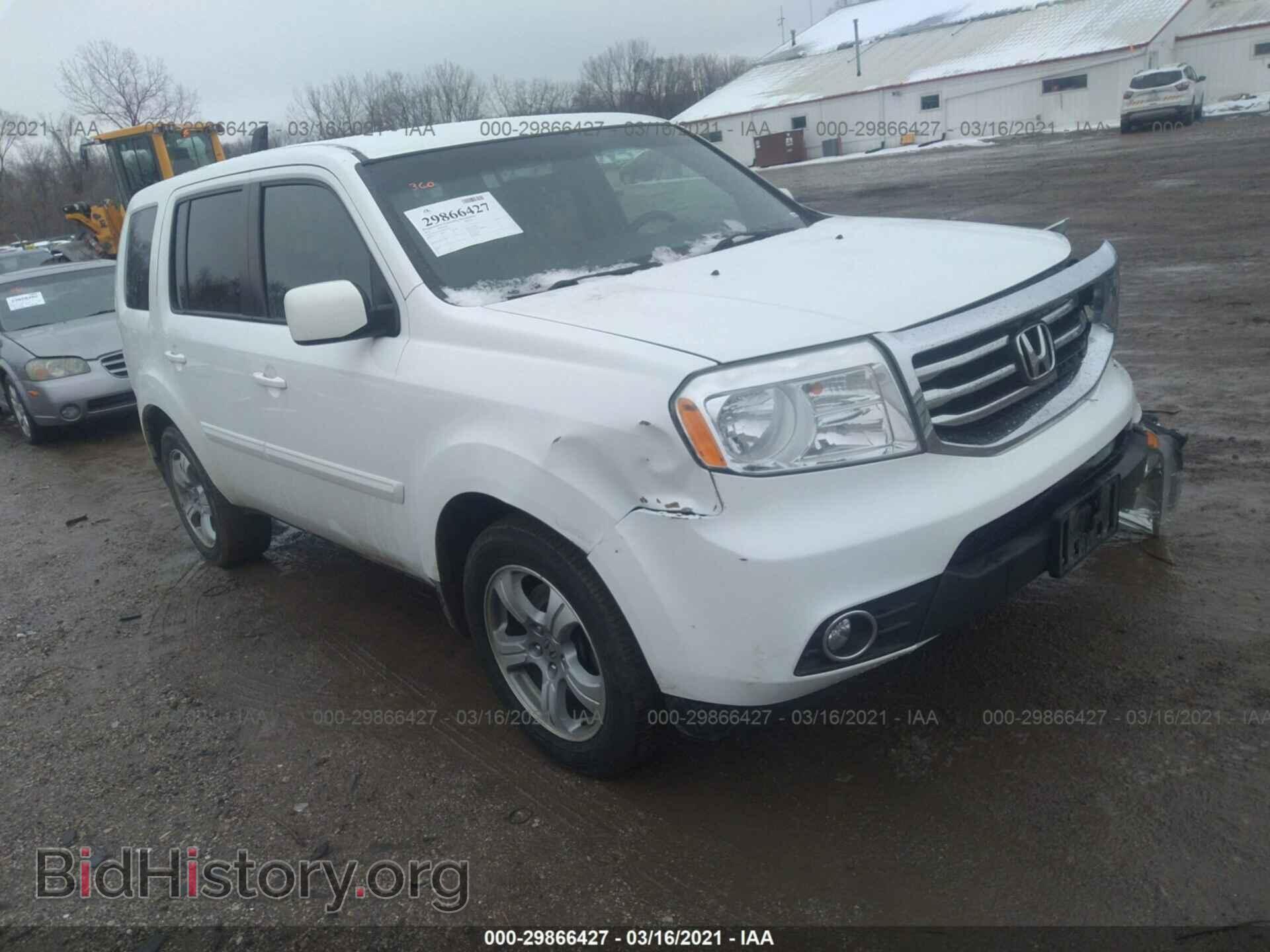 Photo 5FNYF4H42DB061695 - HONDA PILOT 2013