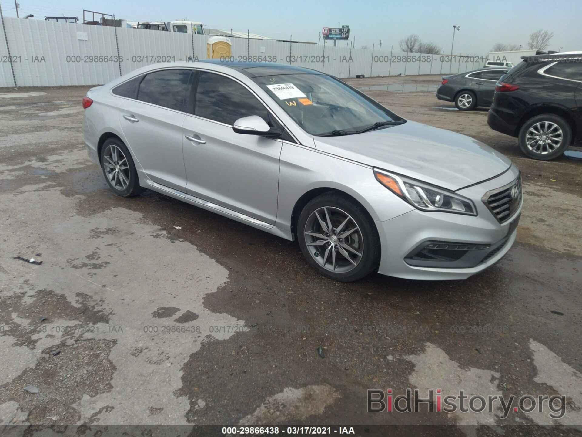 Photo 5NPE34AB0FH072400 - HYUNDAI SONATA 2015