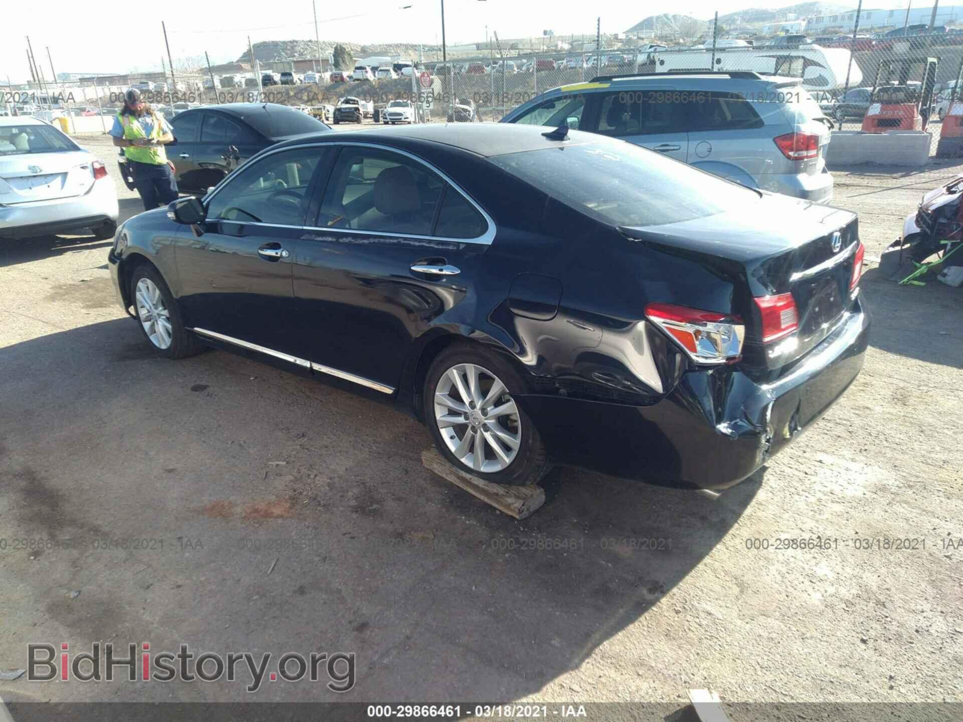 2010 LEXUS ES 350 - VIN: JTHBK1EG6A2402799 - Фото 3
